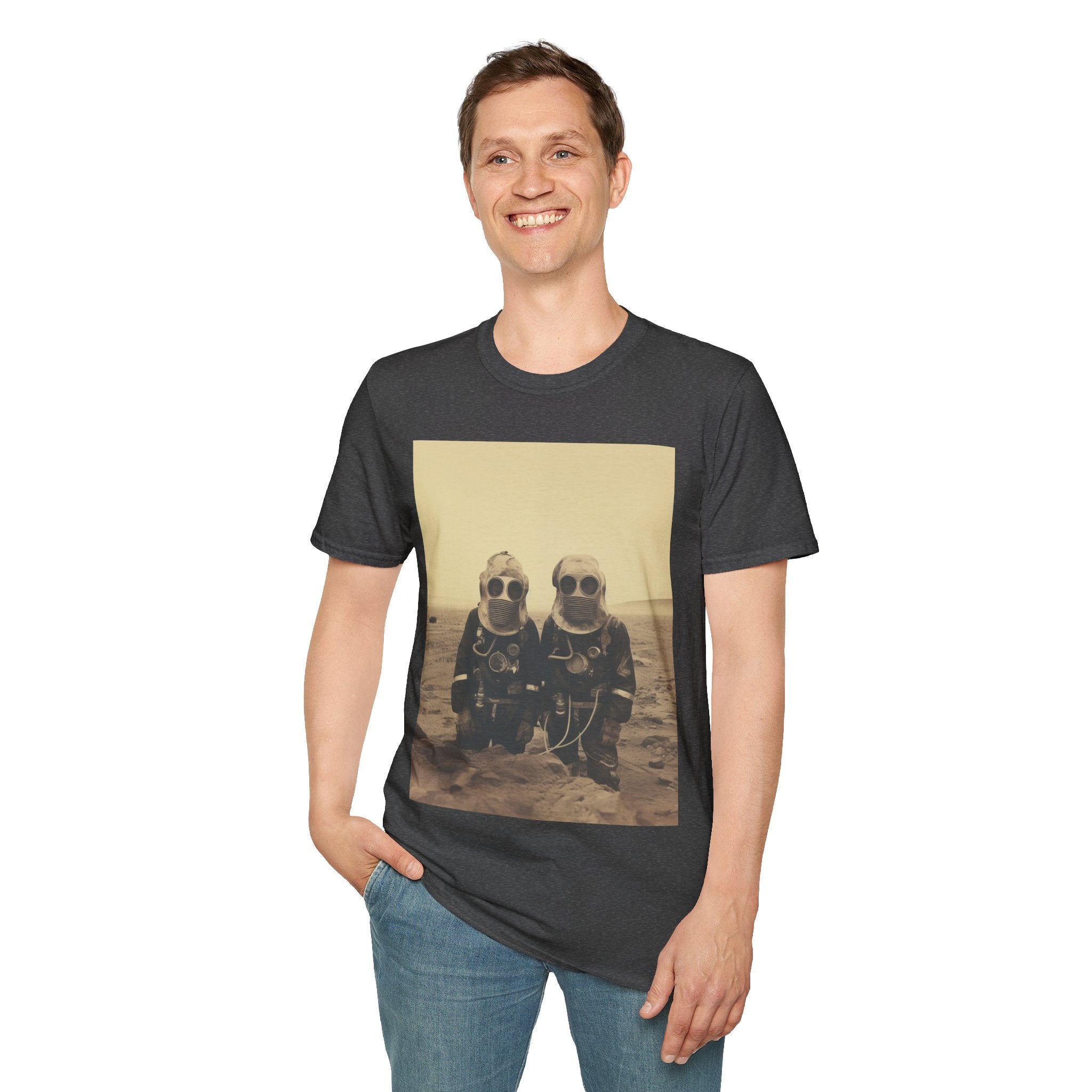 Mars Martians Unisex Softstyle T-Shirt