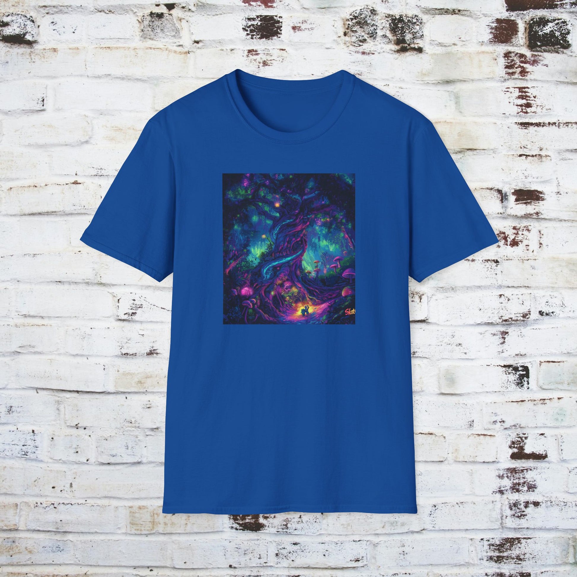 Skates Tree Unisex Softstyle T-Shirt
