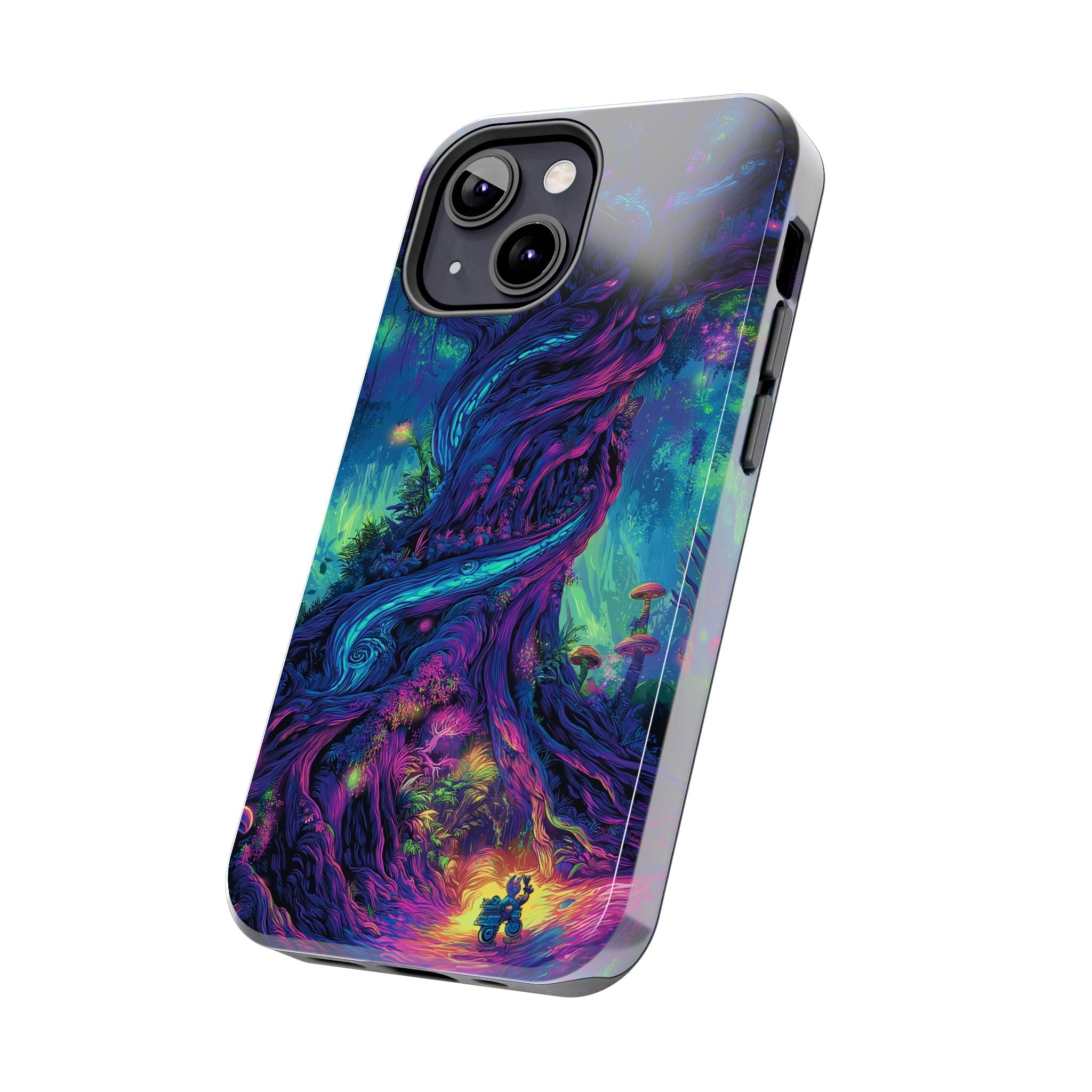 Psychedelic Tree Tough Phone Cases