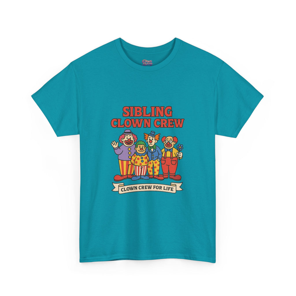 Clown Siblings Unisex Heavy Cotton Tee