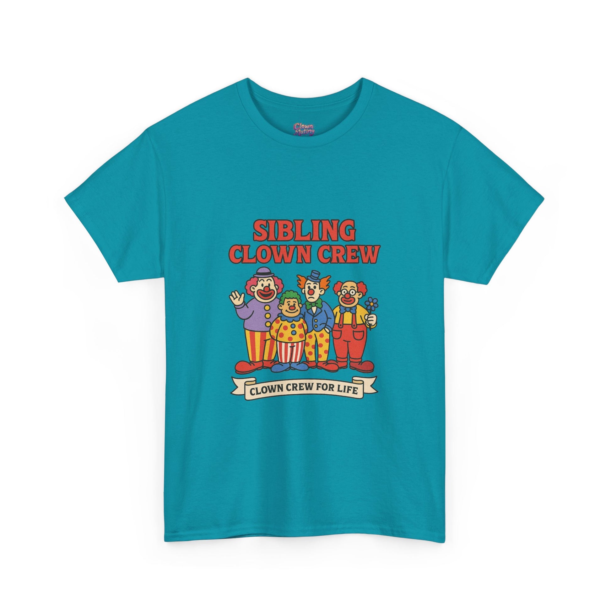 Clown Siblings Unisex Heavy Cotton Tee
