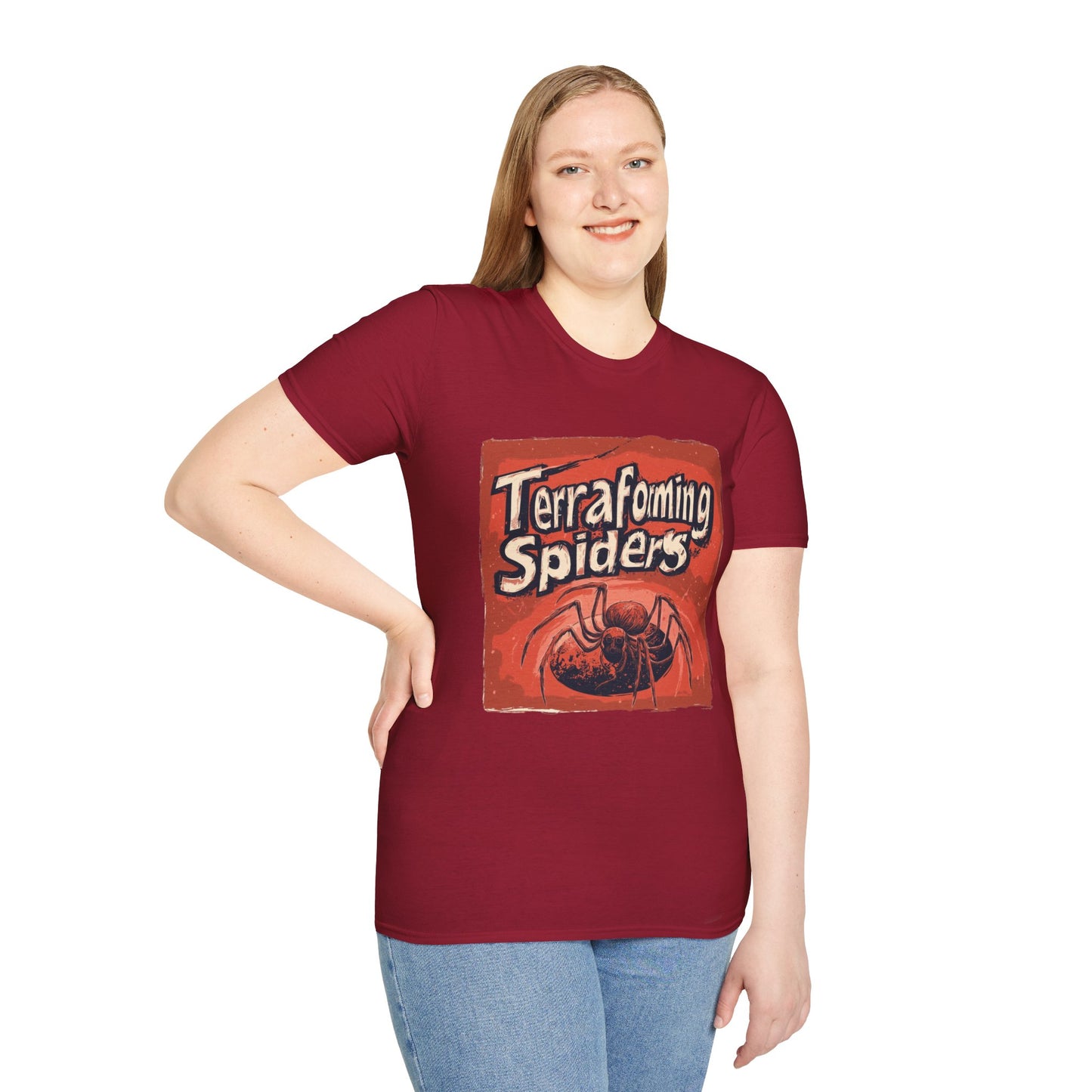 Terraforming Spiders Unisex Softstyle T-Shirt