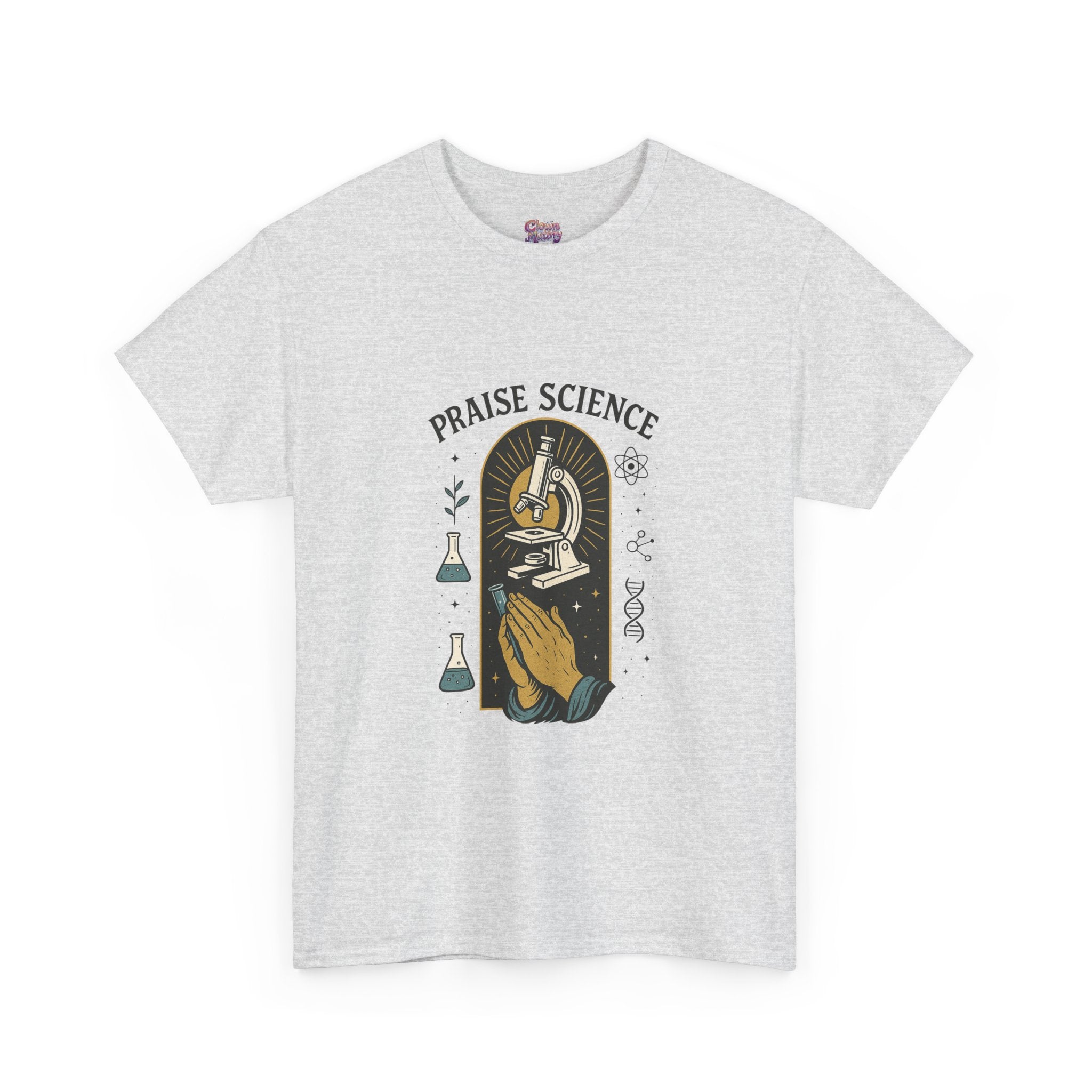 Praise Science Unisex Heavy Cotton Tee - Science Lover's T-Shirt for Educators and Students
