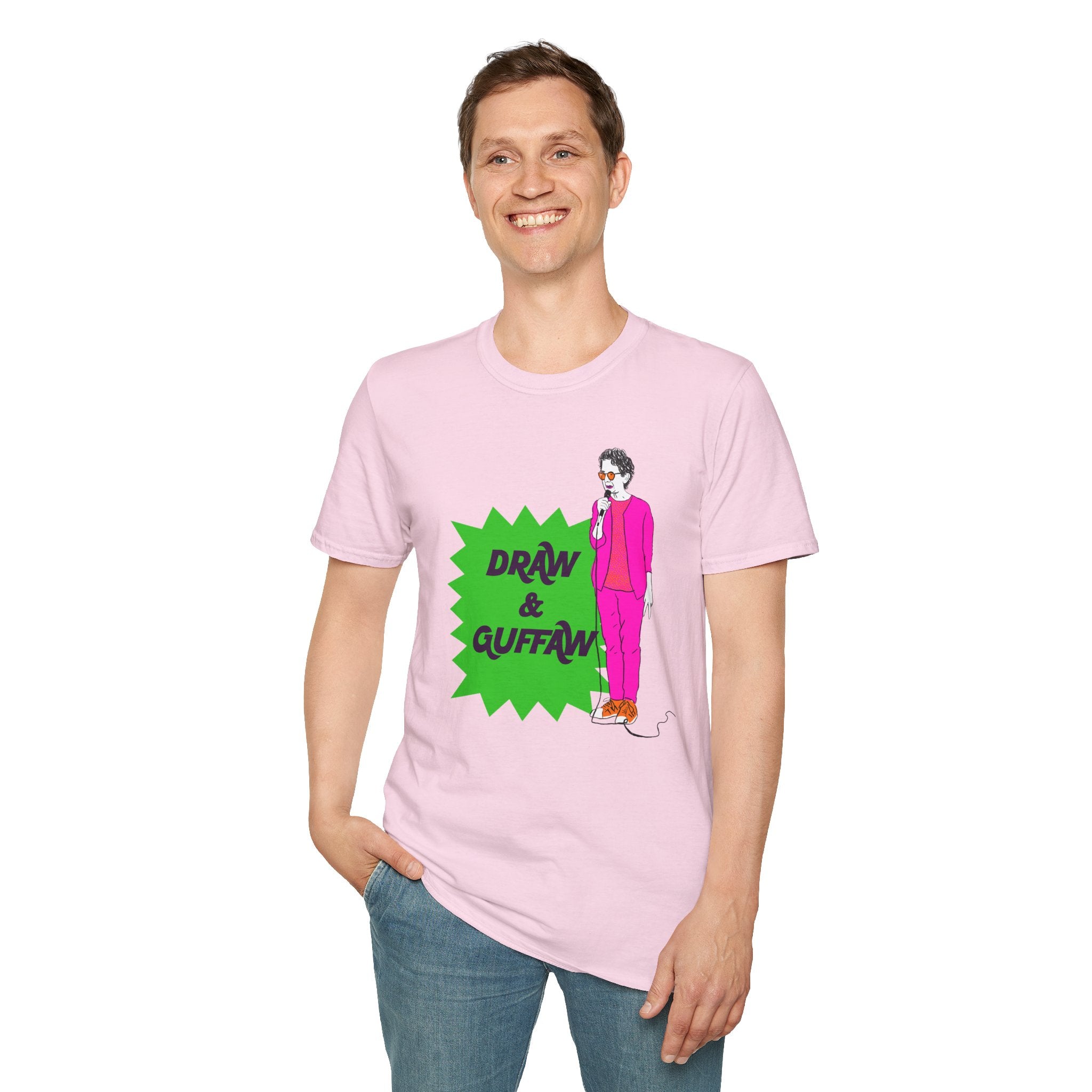 Draw and Guffaw Unisex Softstyle T-Shirt