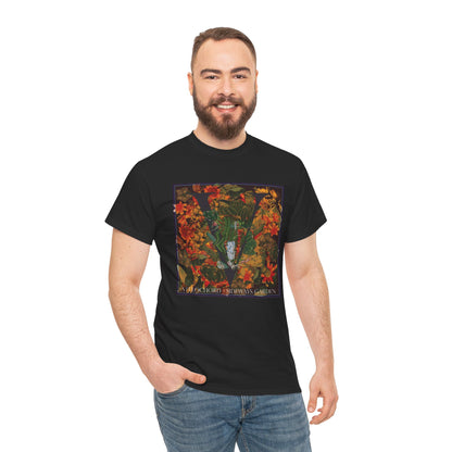 Official Vellochord Sideways Garden Unisex Heavy Cotton Tee