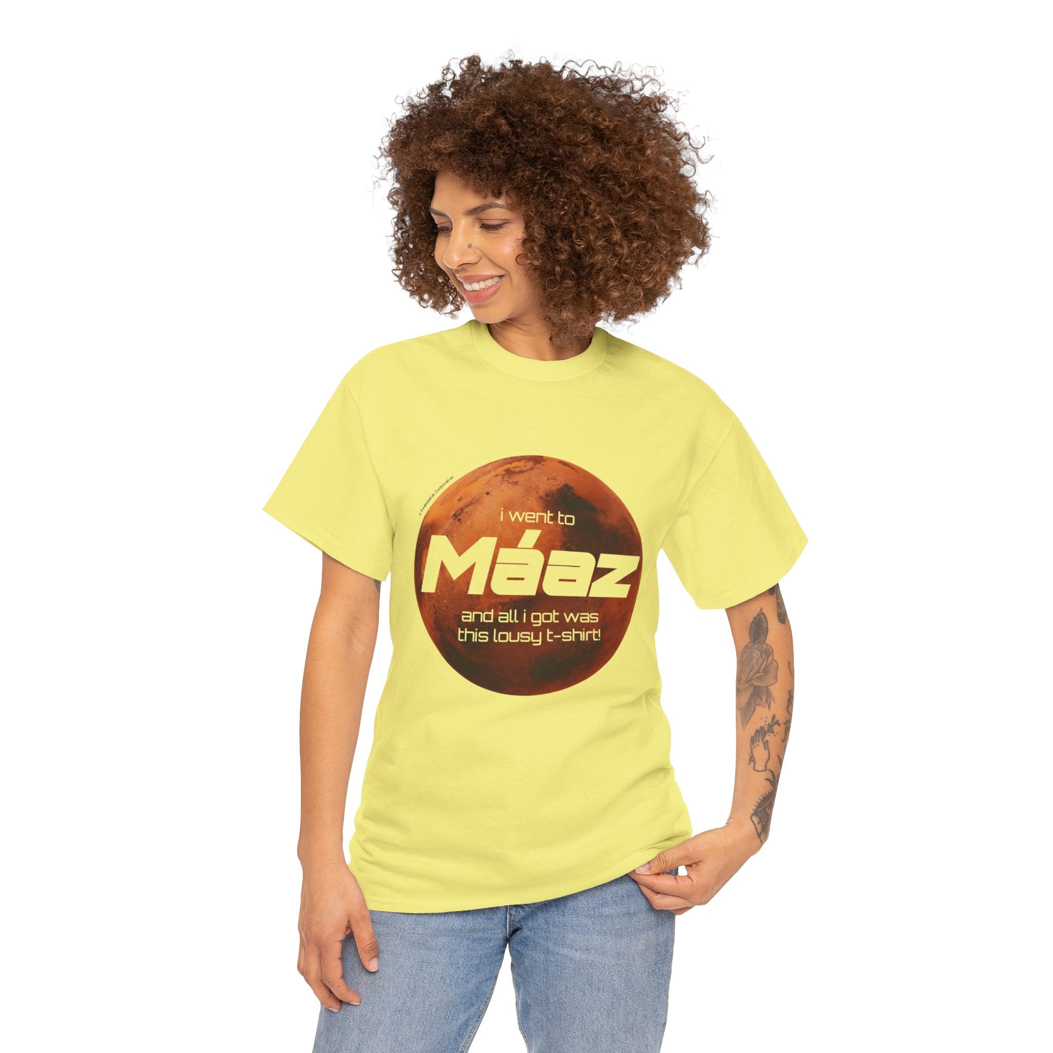 Went To Mars Unisex Heavy Cotton Tee