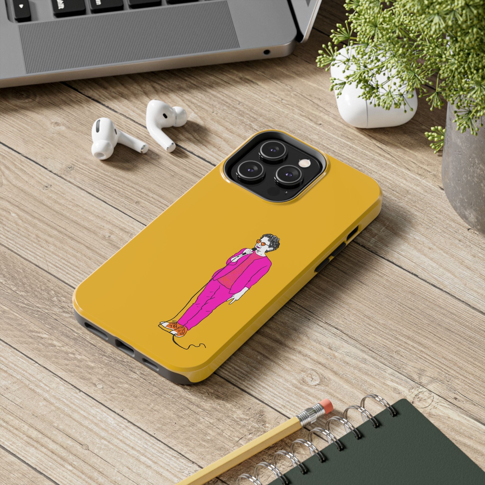 Loren K Little Old Lesbian Tough Phone Cases