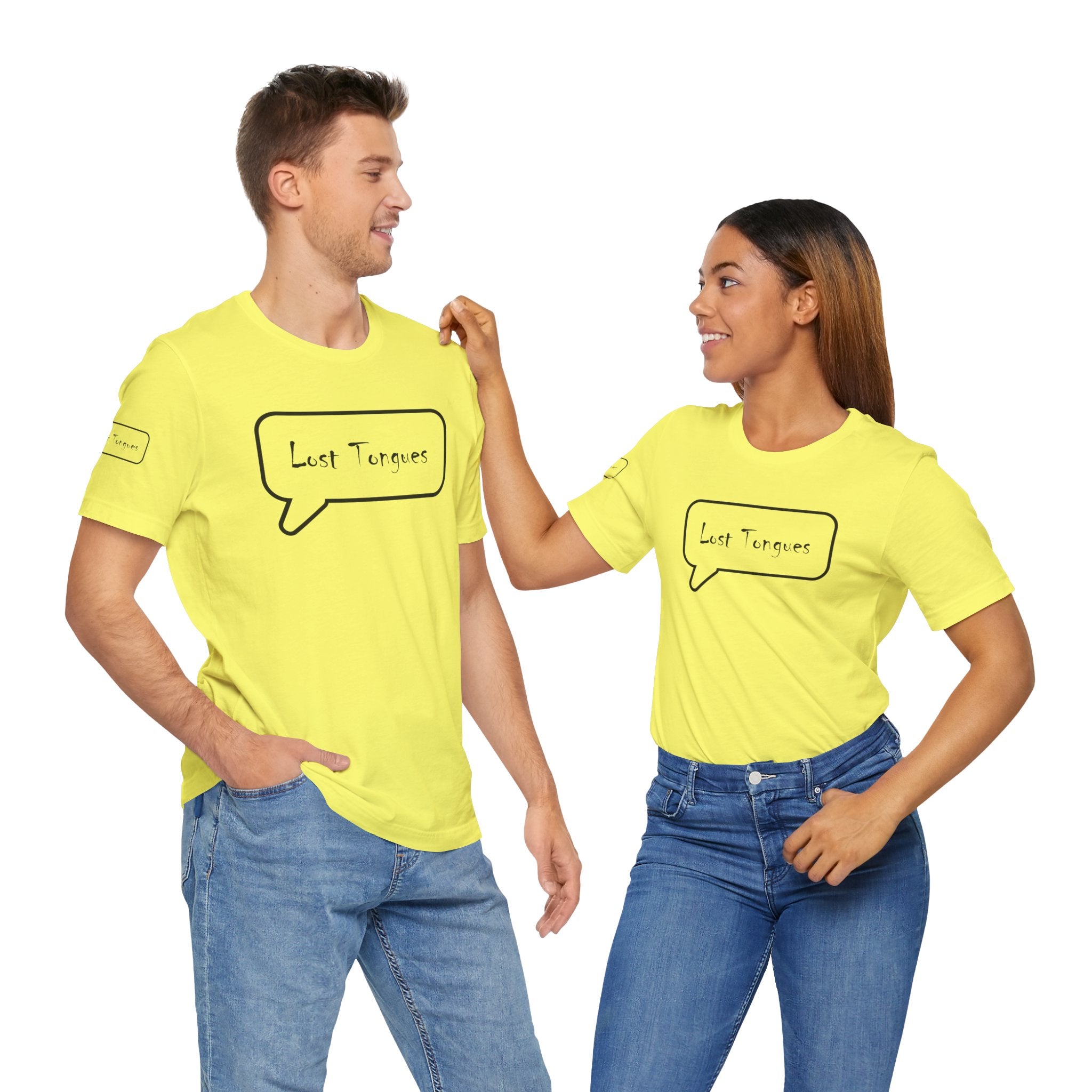 Lost Tongues Unisex Jersey Short Sleeve Tee