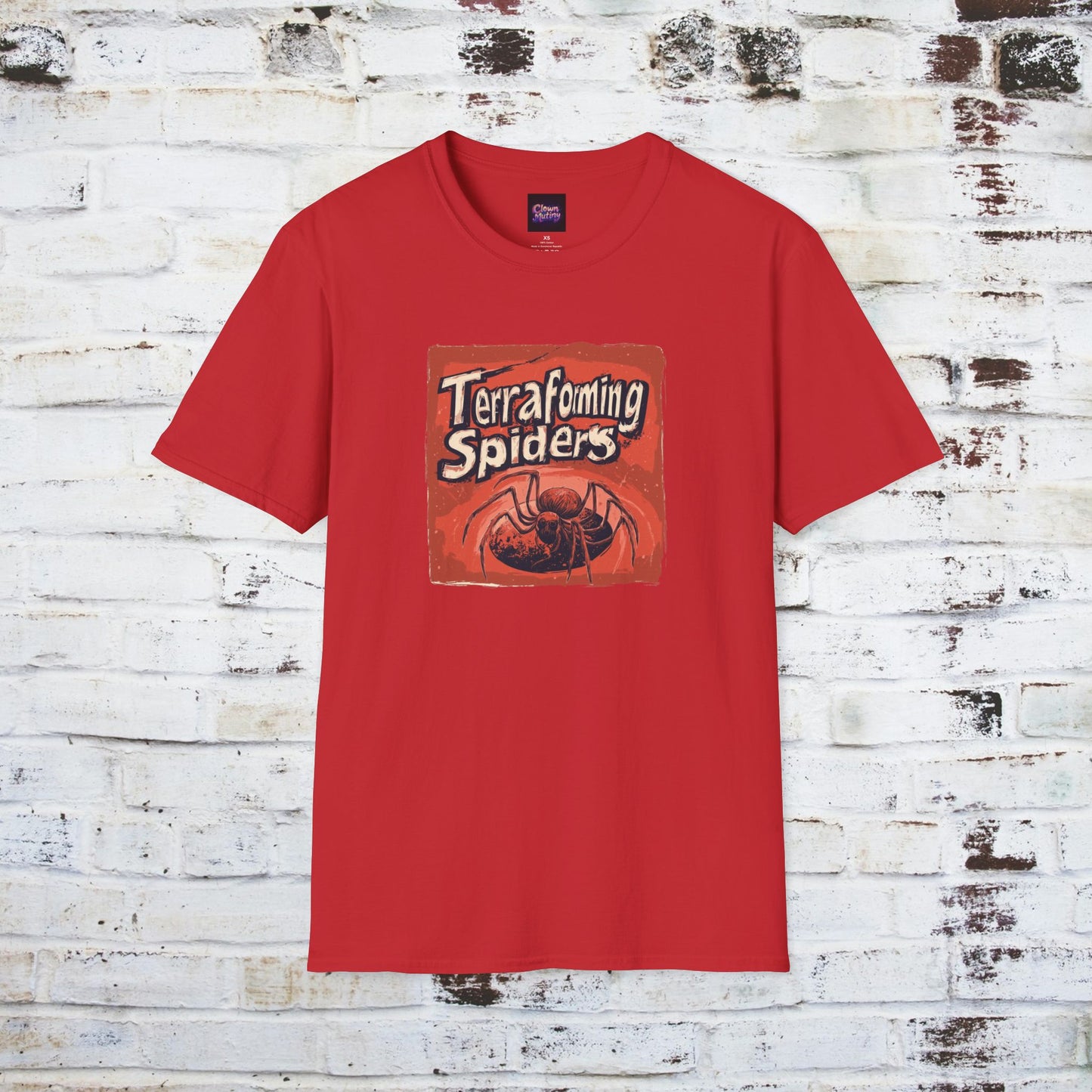 Terraforming Spiders Unisex Softstyle T-Shirt