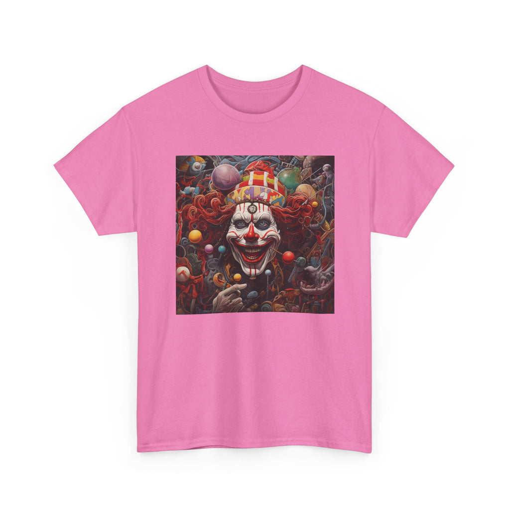 Clown Mutiny Face Unisex Heavy Cotton Tee