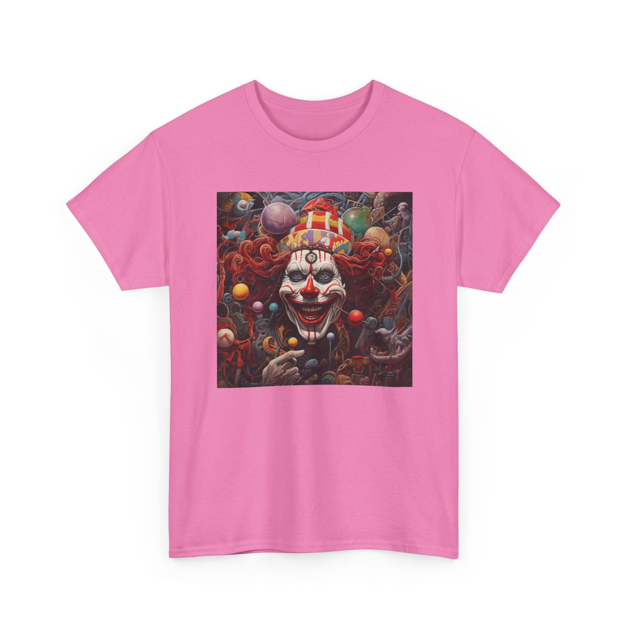 Clown Mutiny Face Unisex Heavy Cotton Tee