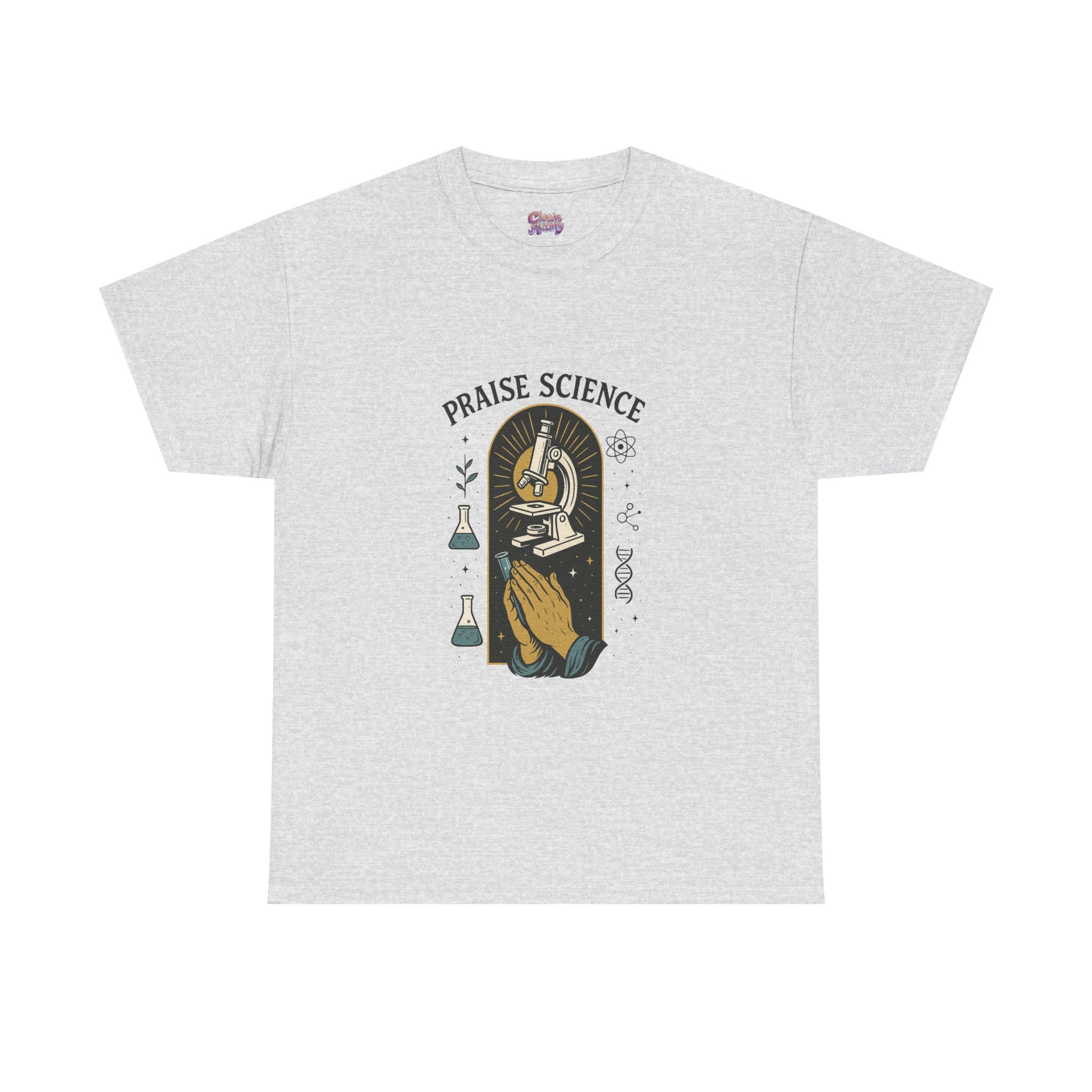 Praise Science Unisex Heavy Cotton Tee - Science Lover's T-Shirt for Educators and Students