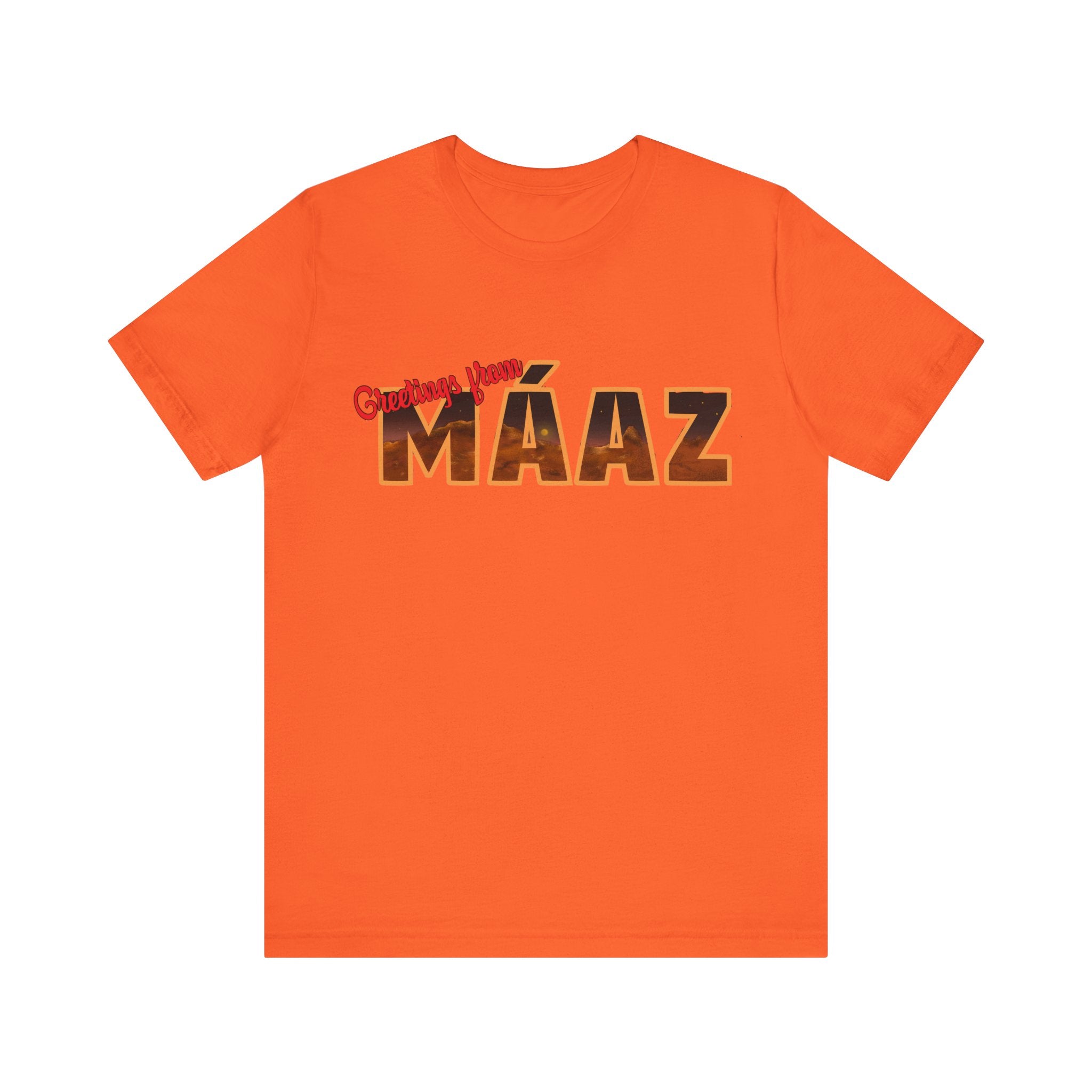 Greetings from Máaz Unisex Jersey Short Sleeve Tee