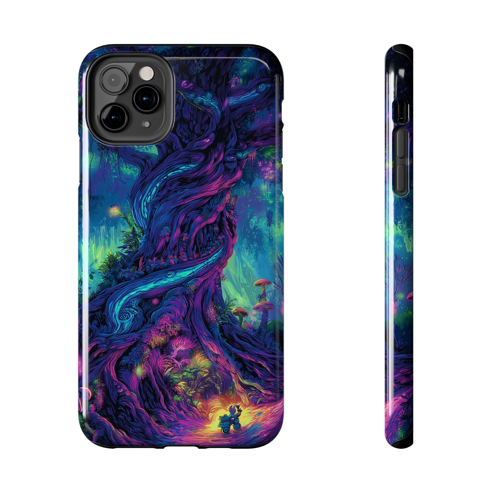 Psychedelic Tree Tough Phone Cases