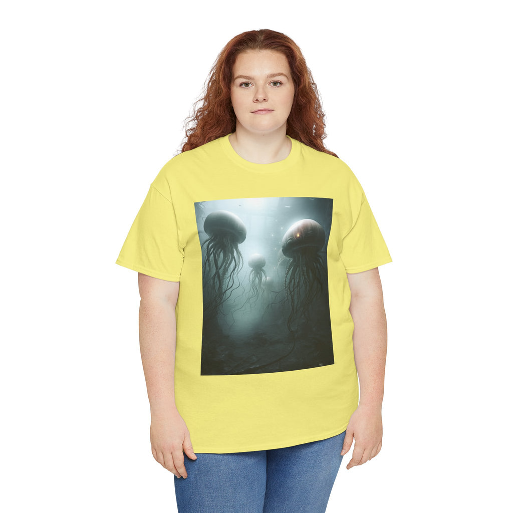 Alien Jellyfish Unisex Heavy Cotton Tee