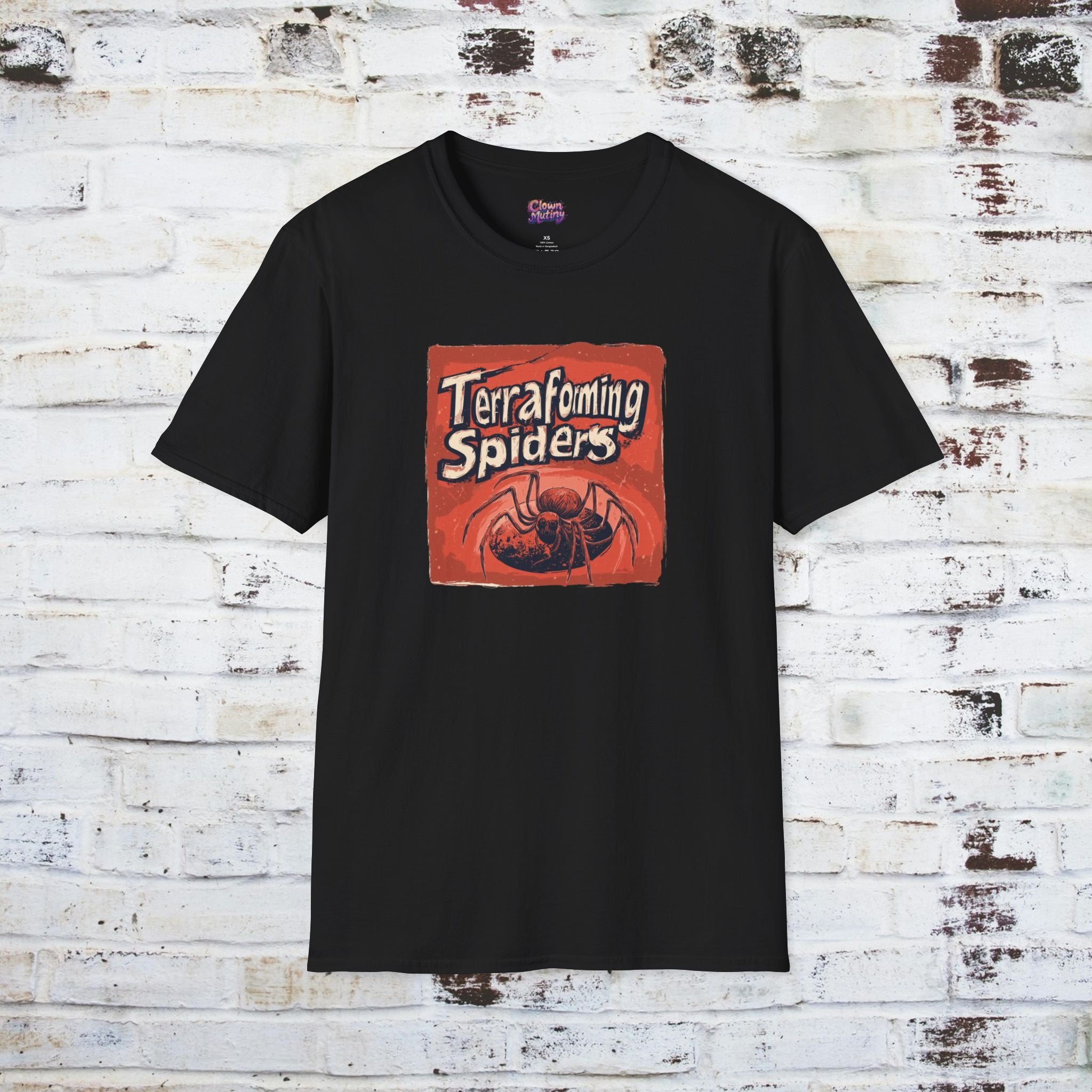 Terraforming Spiders Unisex Softstyle T-Shirt
