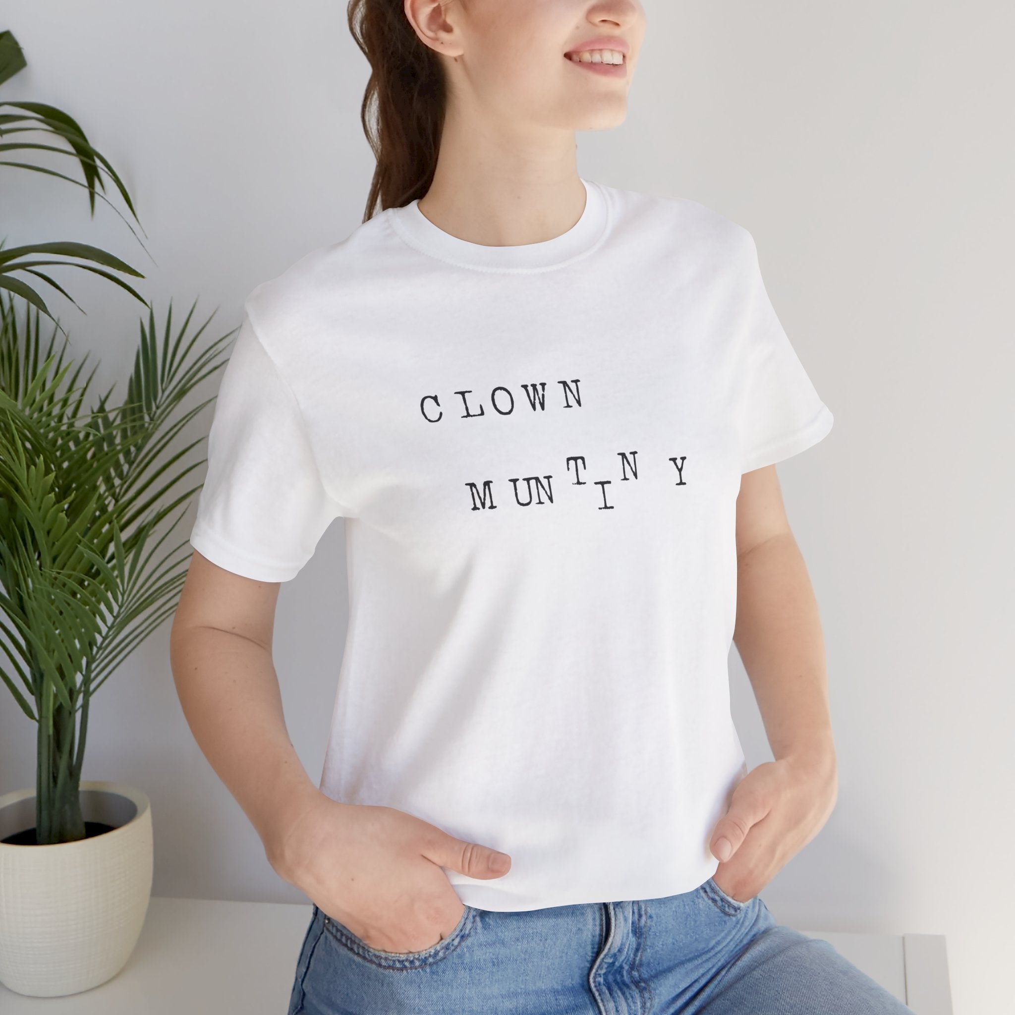 Clown Mutiny Unisex Jersey Short Sleeve Tee
