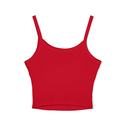 Sake on Mars Crop Tank — Retro Tea Cup Graphic