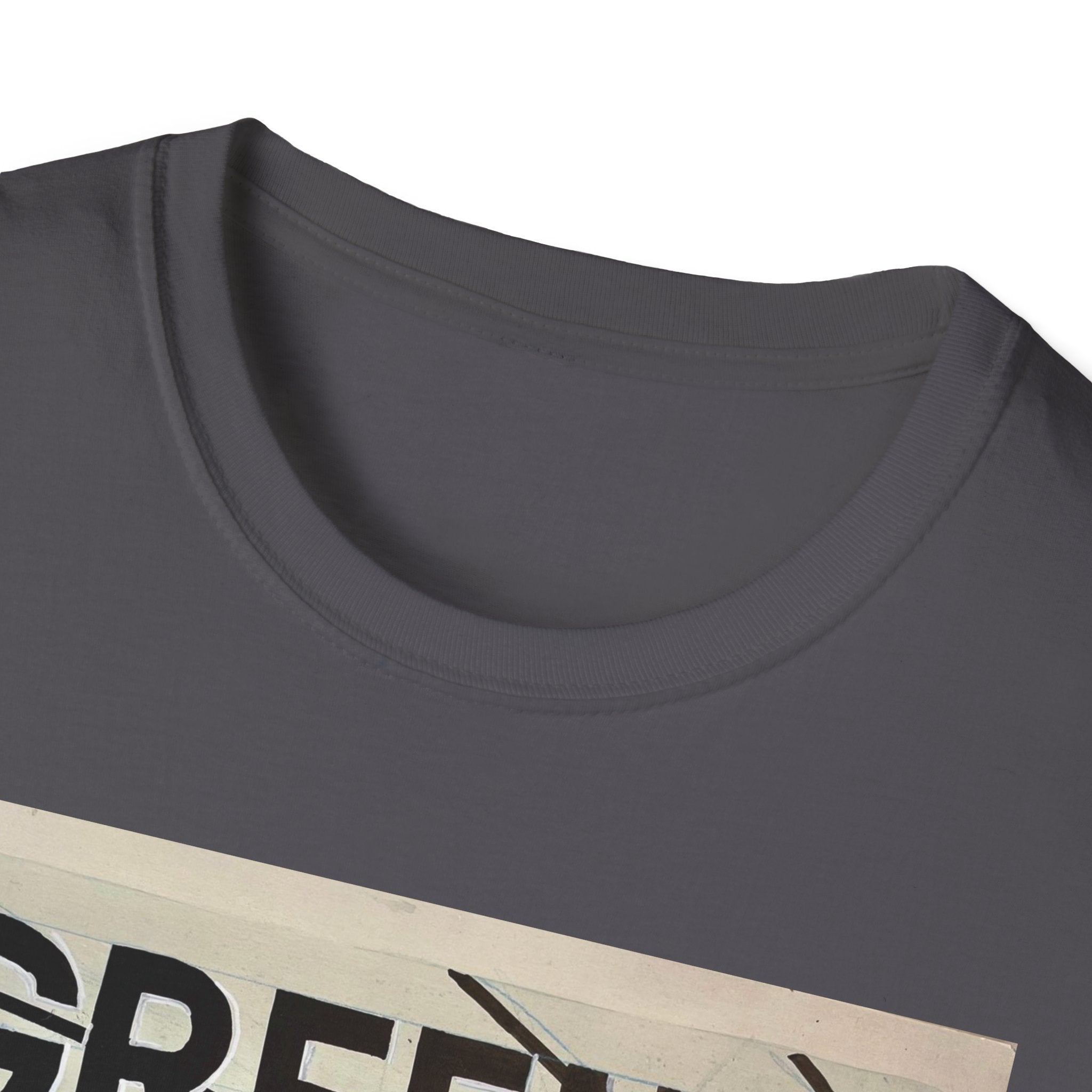 Martian Green Thumbs Unisex Softstyle T-Shirt