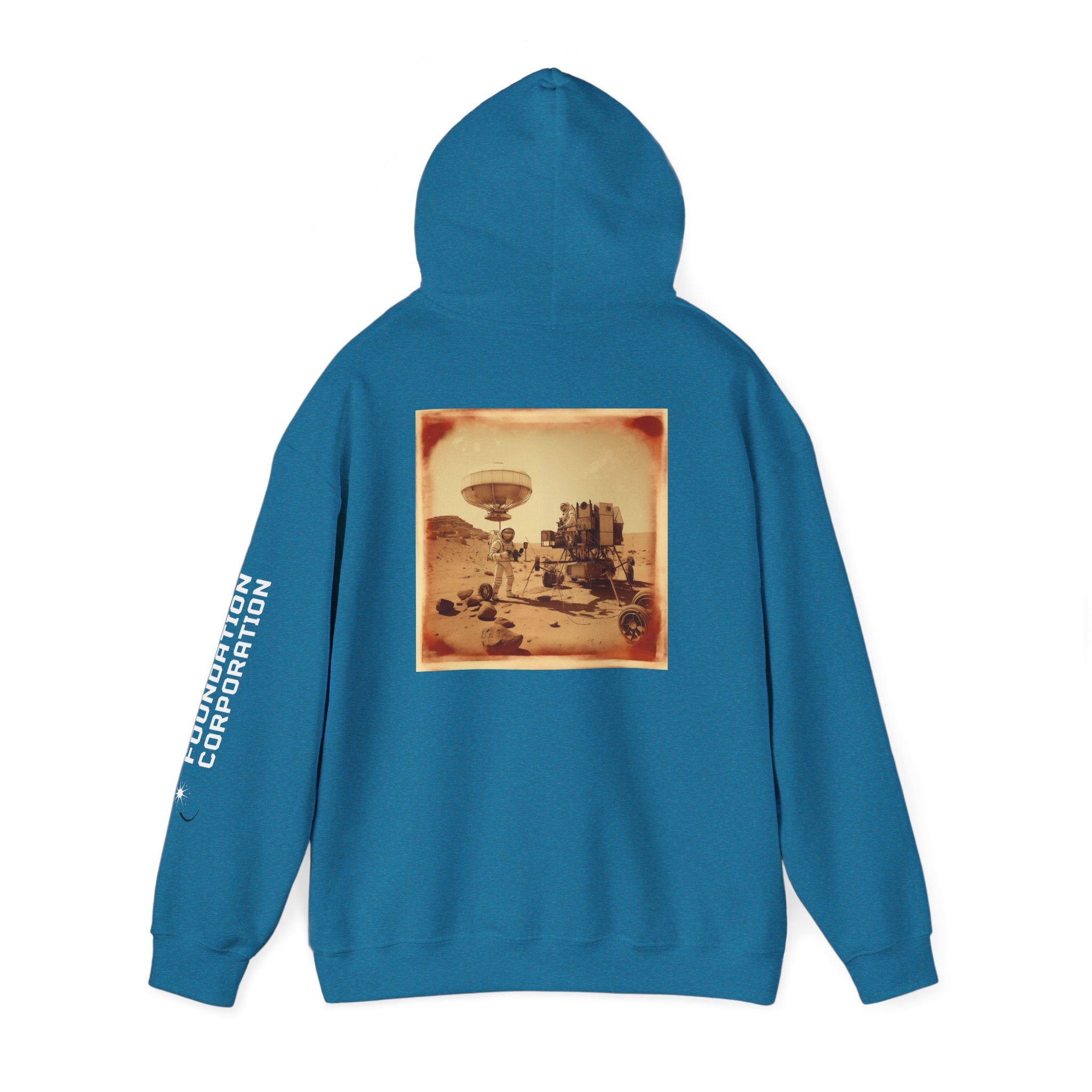 FC Martian Polaroid Unisex Heavy Blend Hooded Sweatshirt
