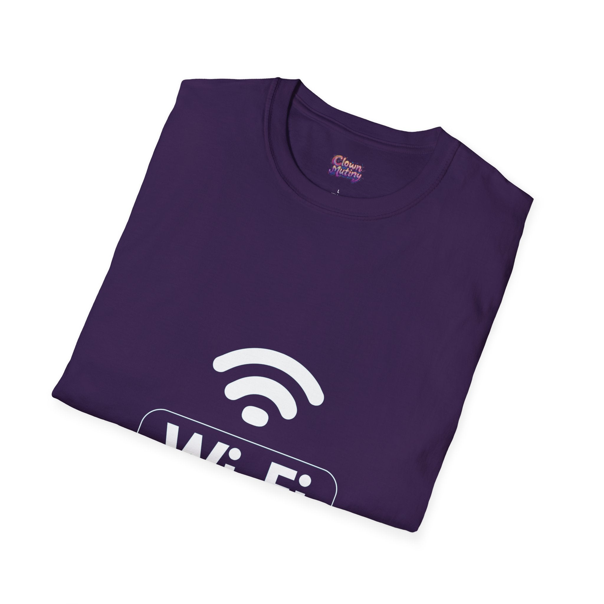 Funny Wi-Fi Love Language Unisex Softstyle T-Shirt | Perfect for Tech Lovers