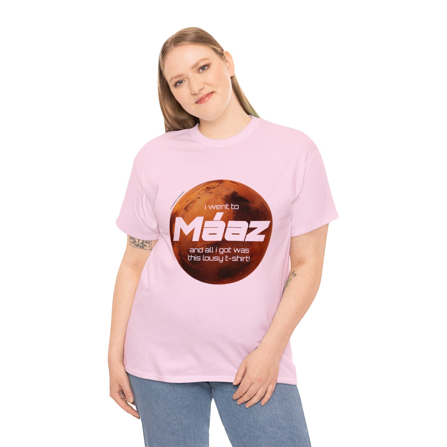 Went To Mars Unisex Heavy Cotton Tee