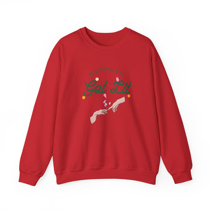 Get Lit Unisex Heavy Blend Crewneck Sweatshirt