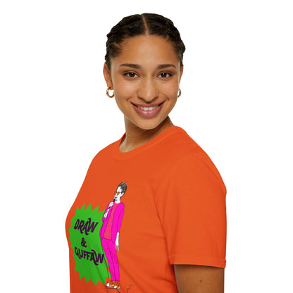 Draw and Guffaw Unisex Softstyle T-Shirt