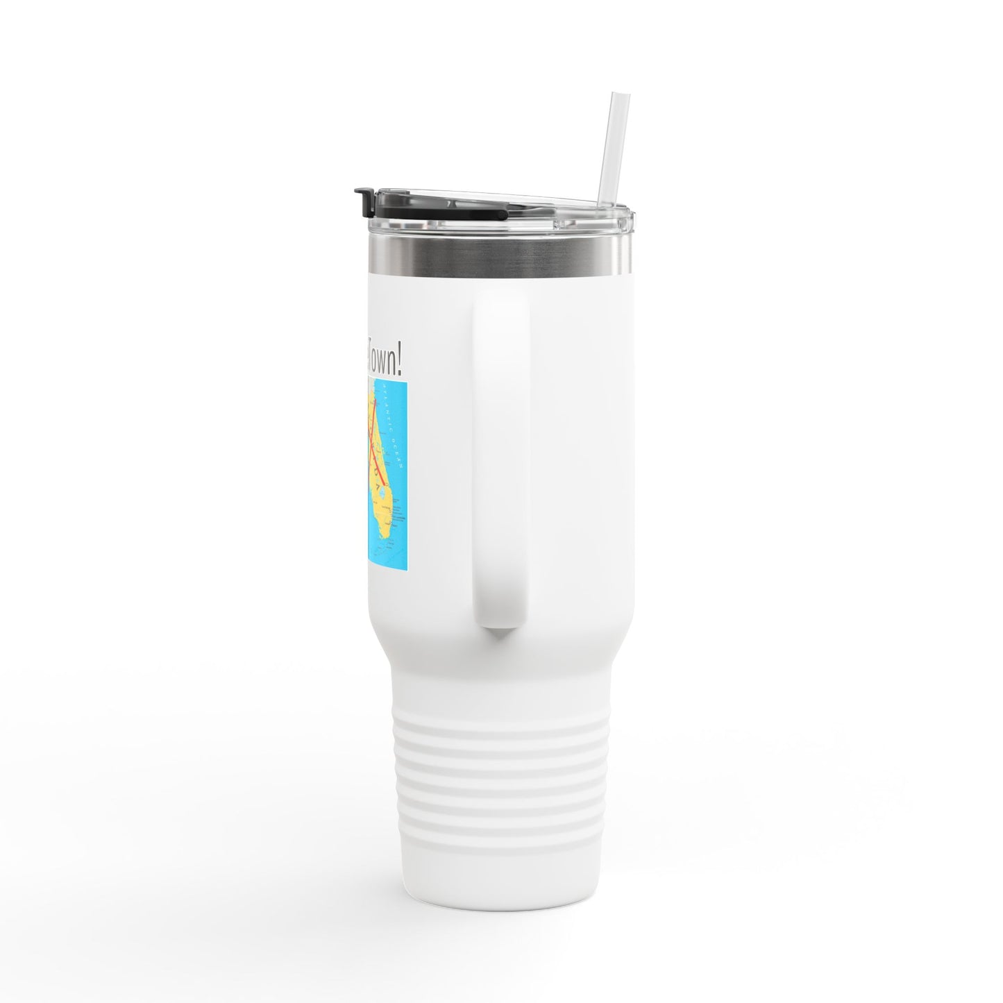 MoonPieTown Insulated Travel Mug - 40oz, Perfect for Coffee Lovers & Adventurers!