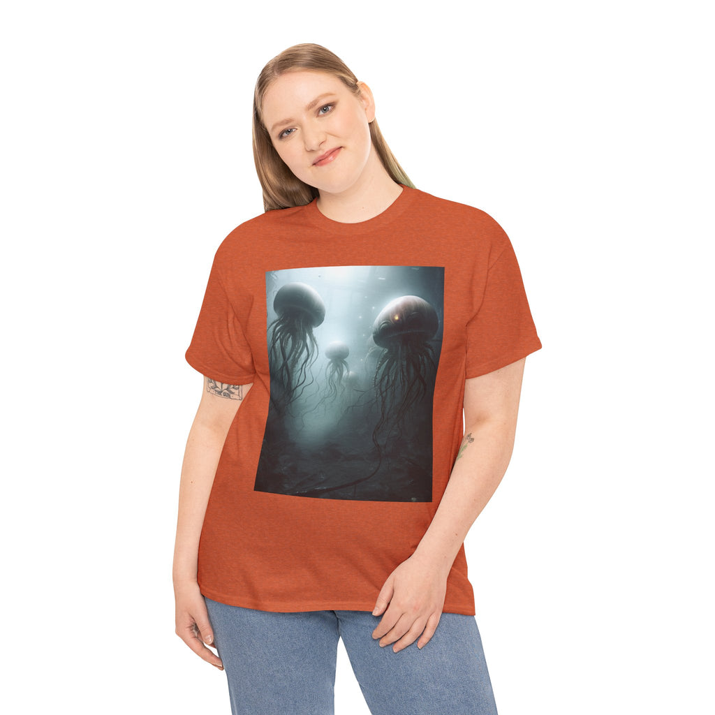 Alien Jellyfish Unisex Heavy Cotton Tee