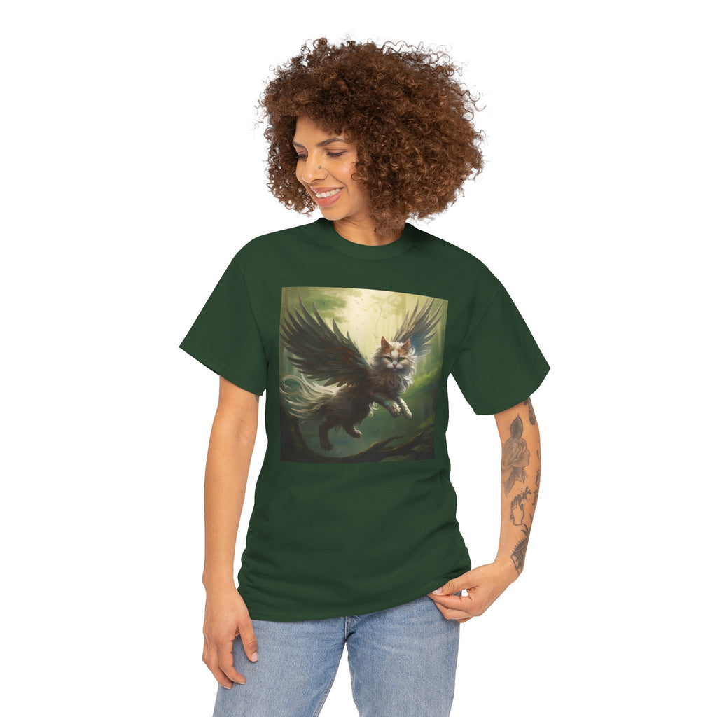 Fantasy Cat Unisex Heavy Cotton Tee