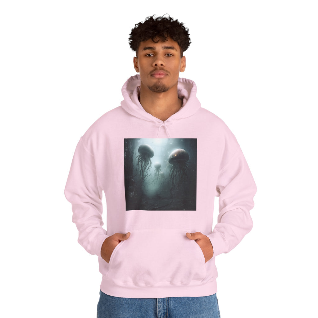 Alien Jellyfish Unisex Heavy Blend Hooded Sweatshirt