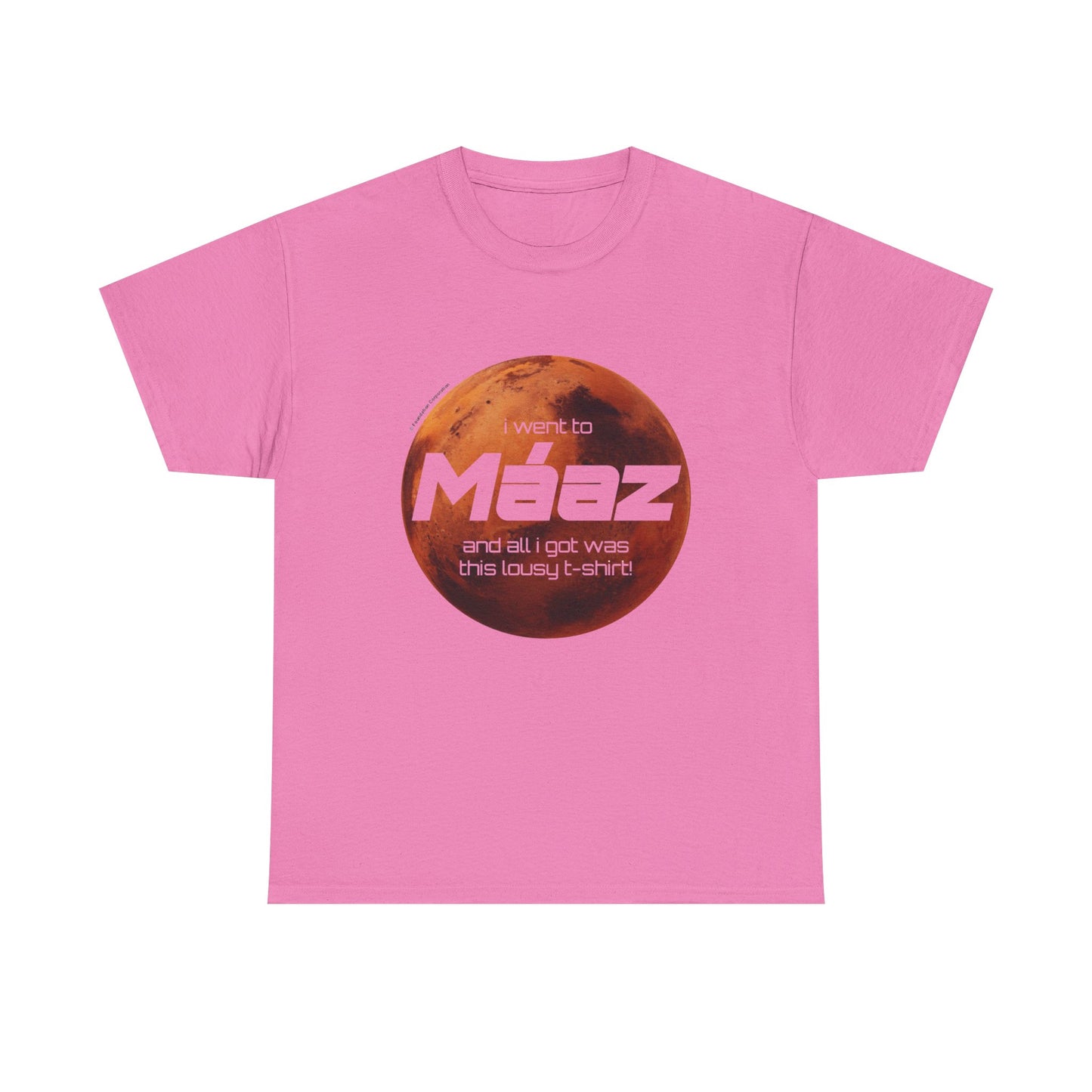 Went To Mars Unisex Heavy Cotton Tee