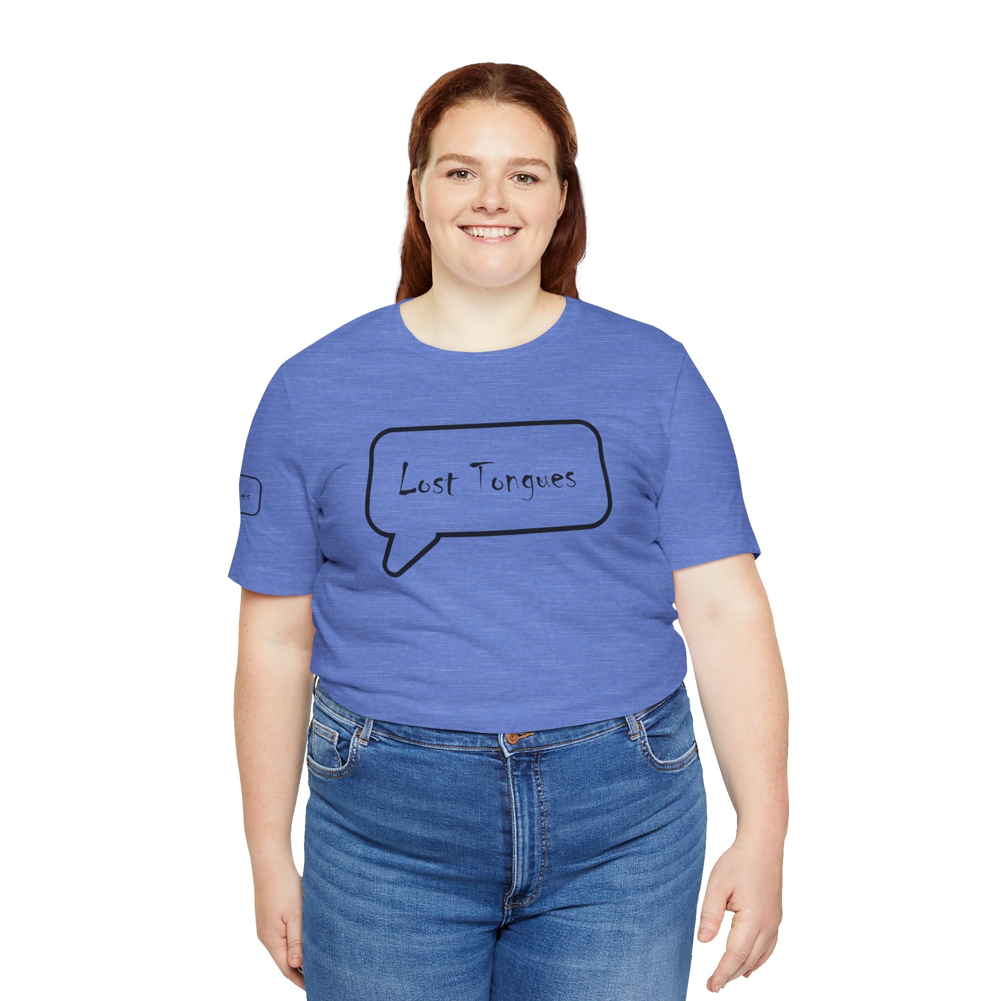 Lost Tongues Unisex Jersey Short Sleeve Tee