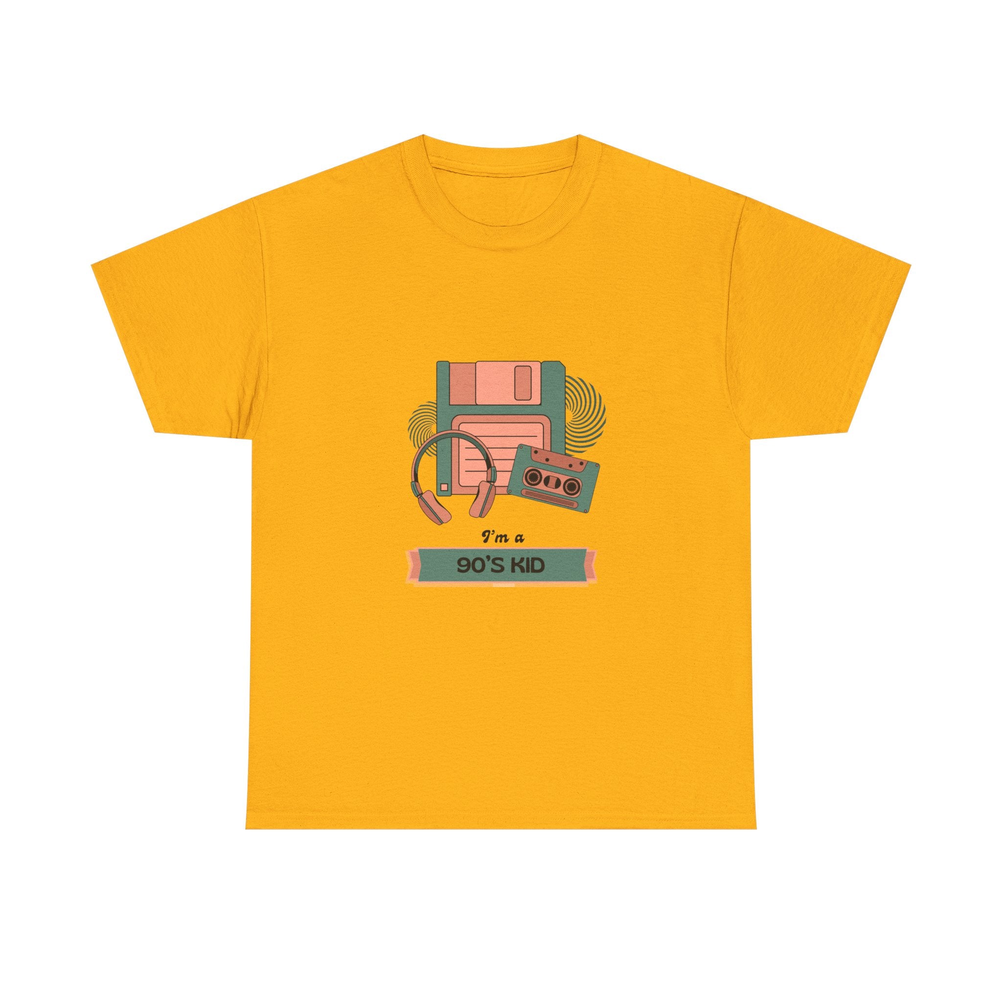 90s Kid Unisex Heavy Cotton Tee