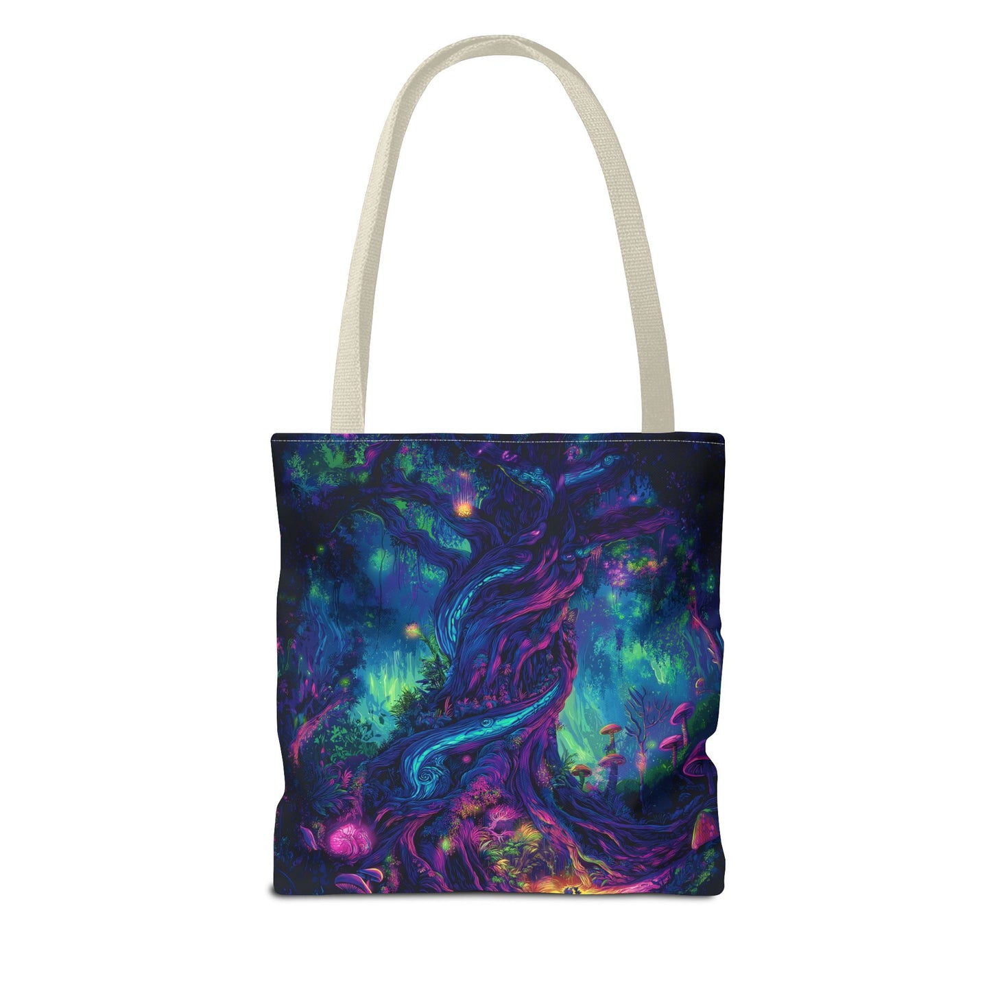 Psychedelic Tree Tote Bag (AOP)