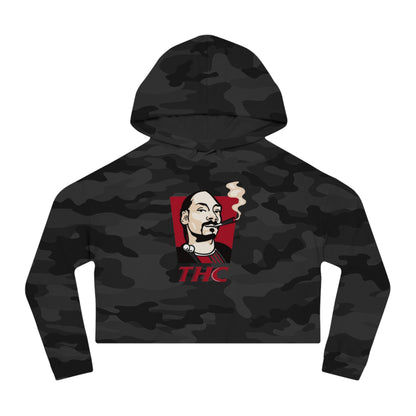 Bucket Love Cropped Hooded Sweatshirt - Chill Vibes