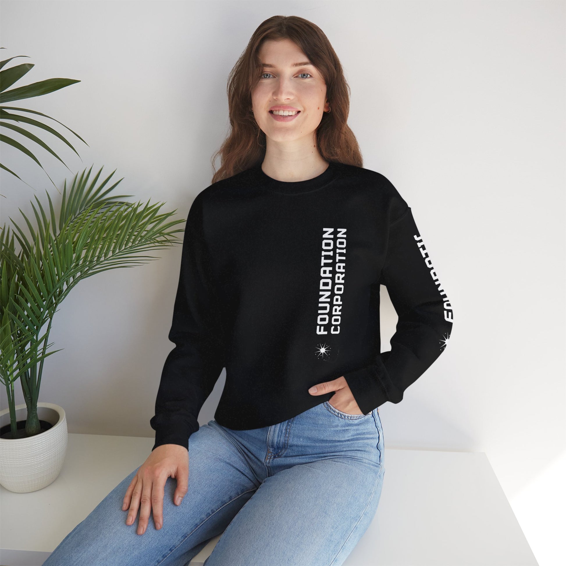 Foundation Corp Needs You Unisex Heavy Blend Crewneck Sweatshirt