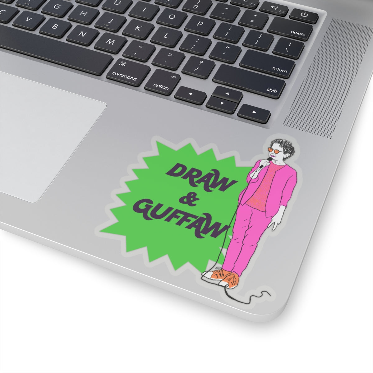 Draw and Guffaw Kiss-Cut Stickers