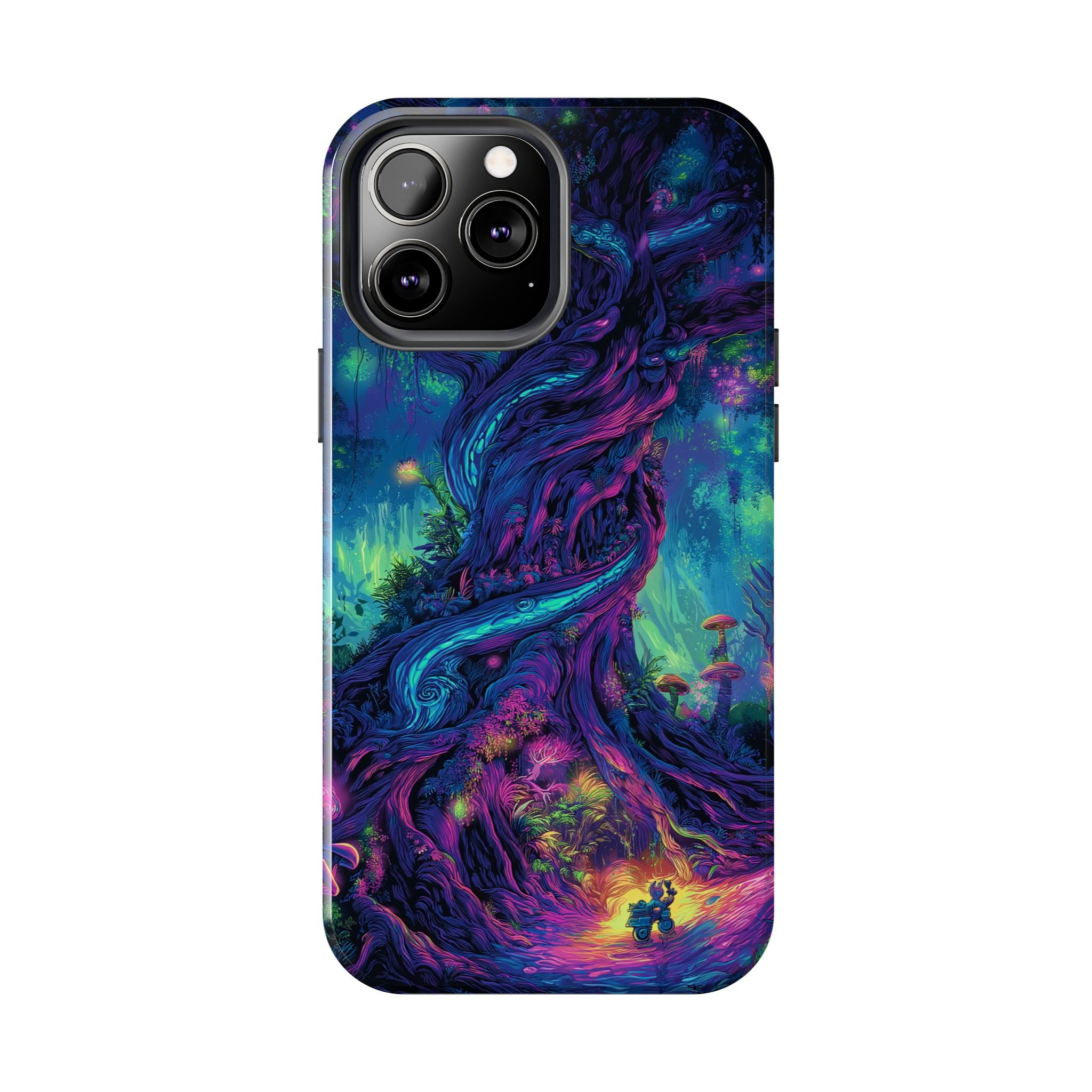 Psychedelic Tree Tough Phone Cases