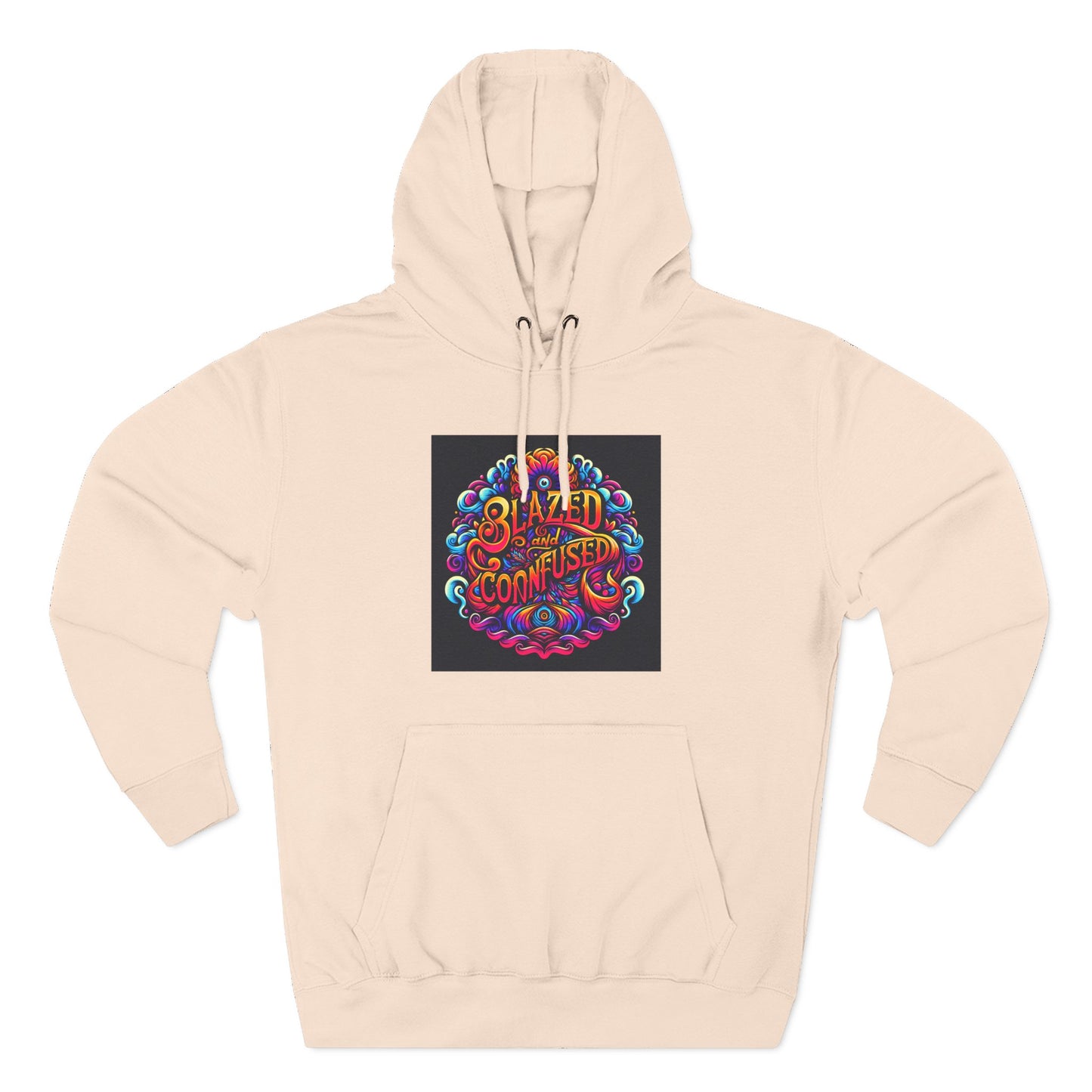 Blazed and Confused Three-Panel Fleece Hoodie
