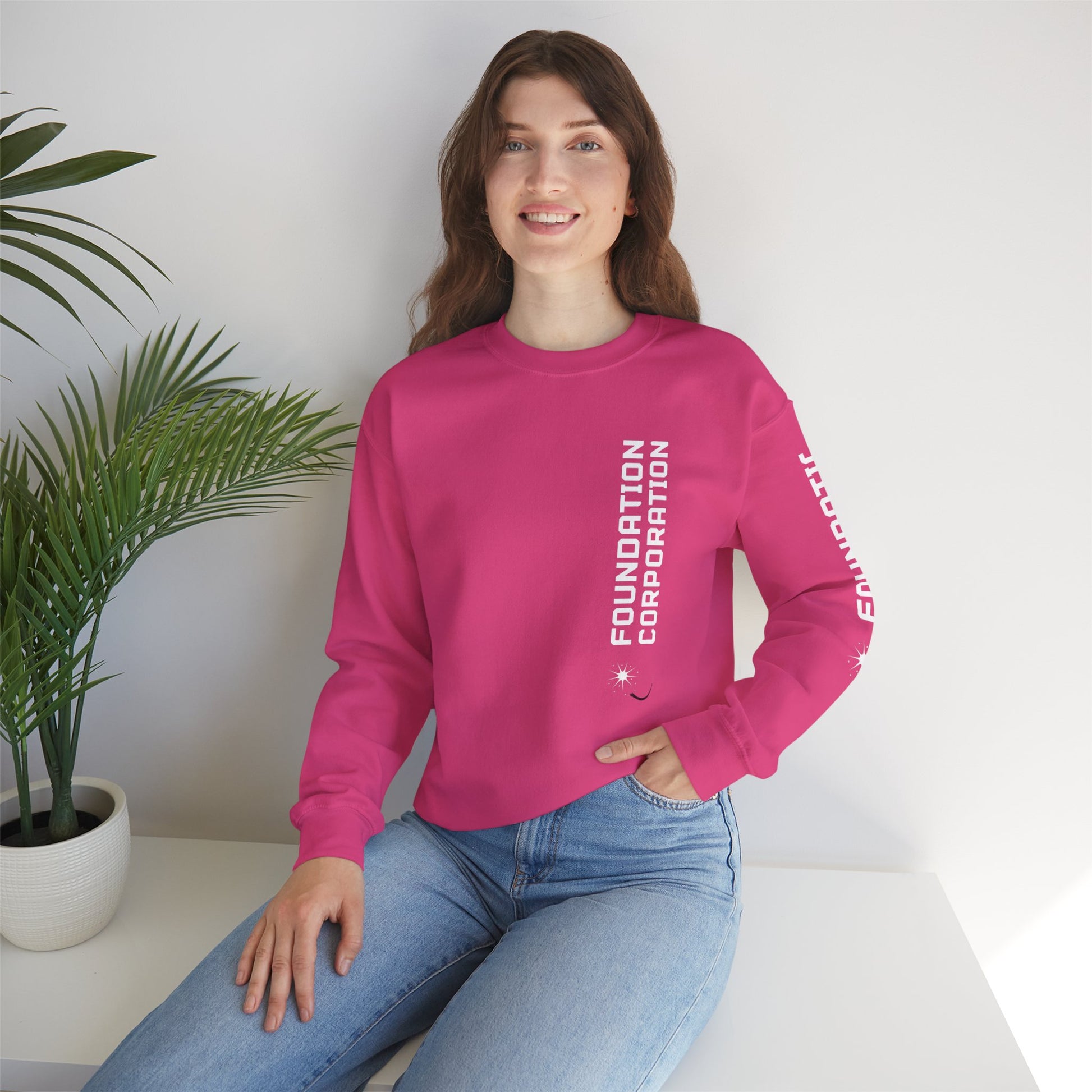 Foundation Corp Needs You Unisex Heavy Blend Crewneck Sweatshirt