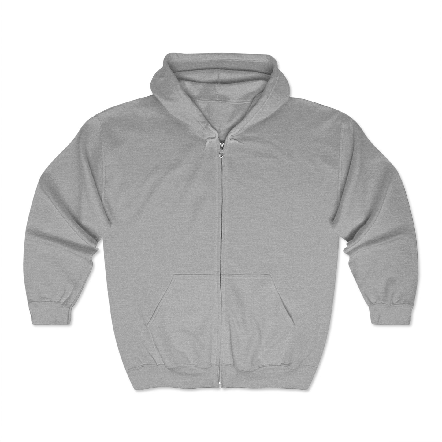 Vellochord Unisex Heavy Blend Full Zip Hooded Sweatshirt