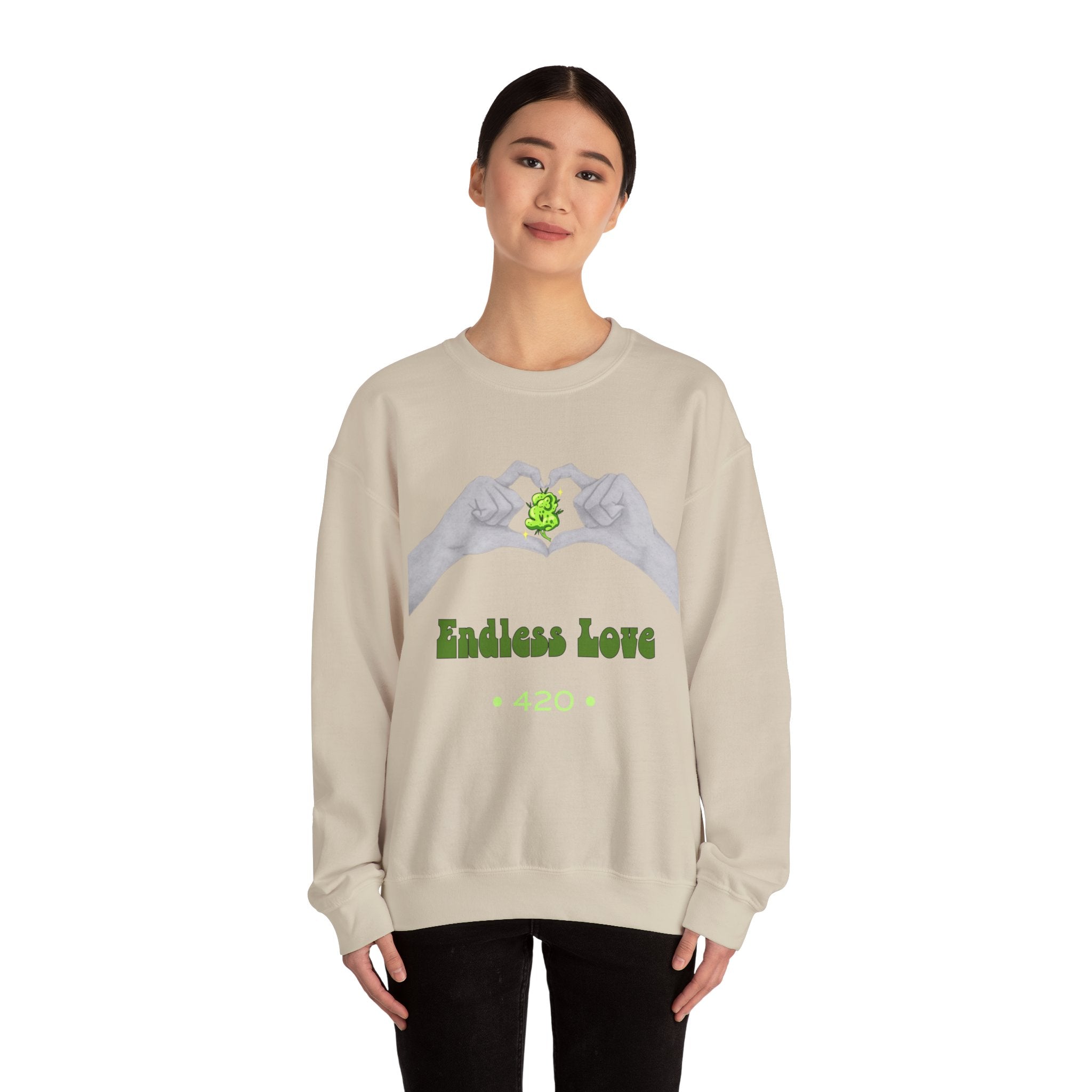 Endless Love Unisex Heavy Blend Crewneck Sweatshirt