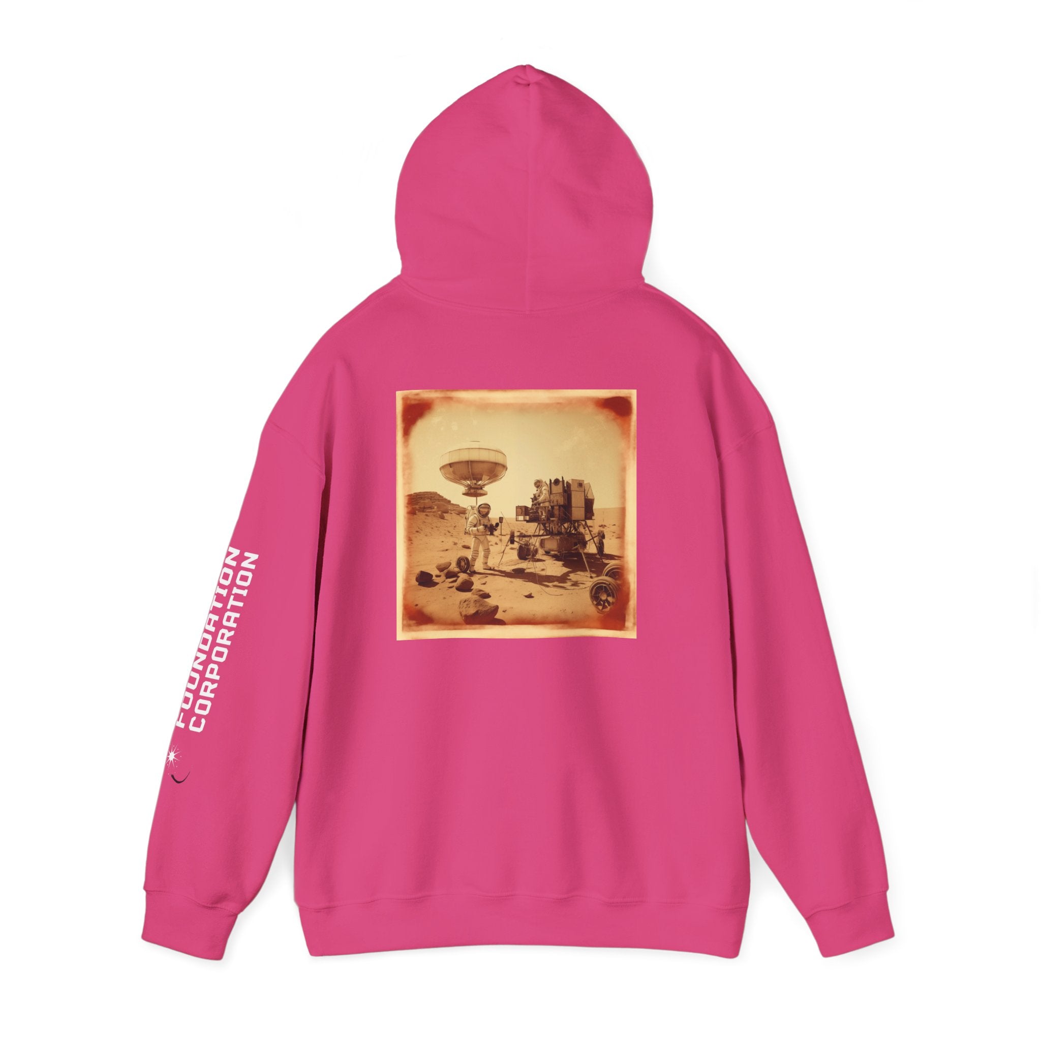 FC Martian Polaroid Unisex Heavy Blend Hooded Sweatshirt