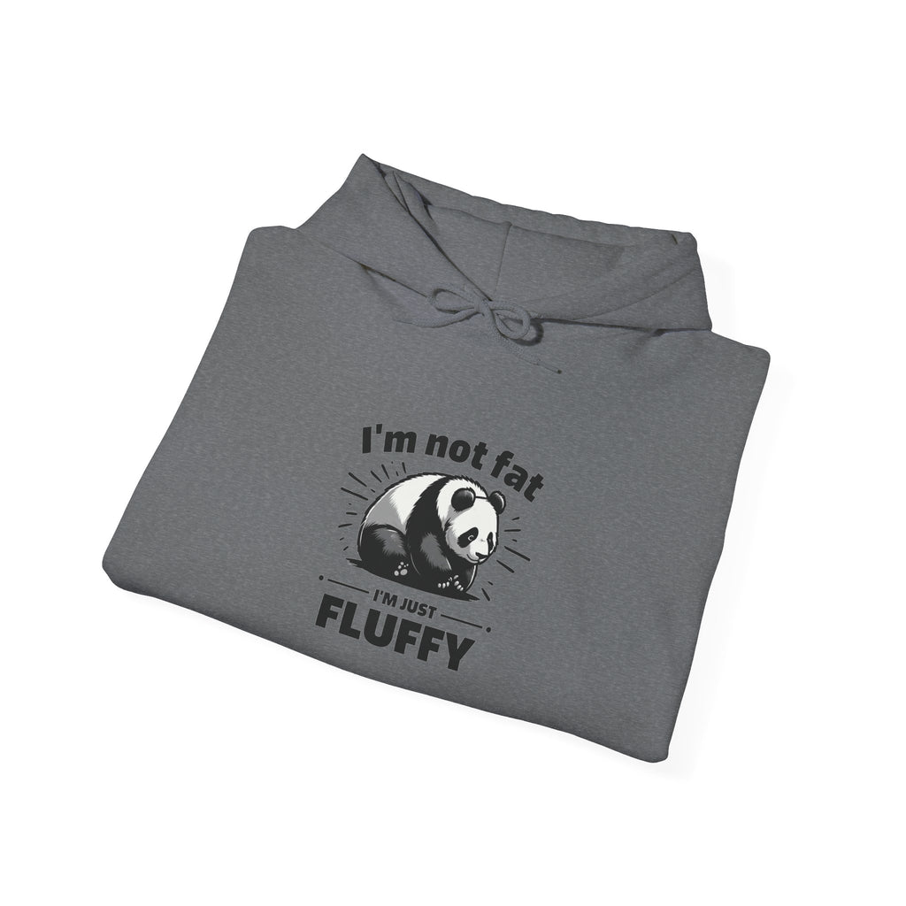 Funny Panda Hoodie - "I'm Not Fat, I'm Just Fluffy"