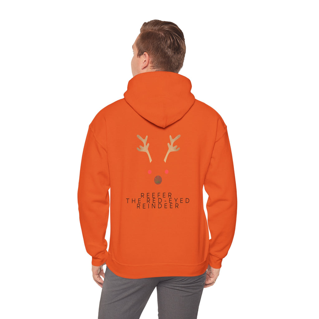 Reindeer Unisex Heavy Blend Hooded Sweatshirt