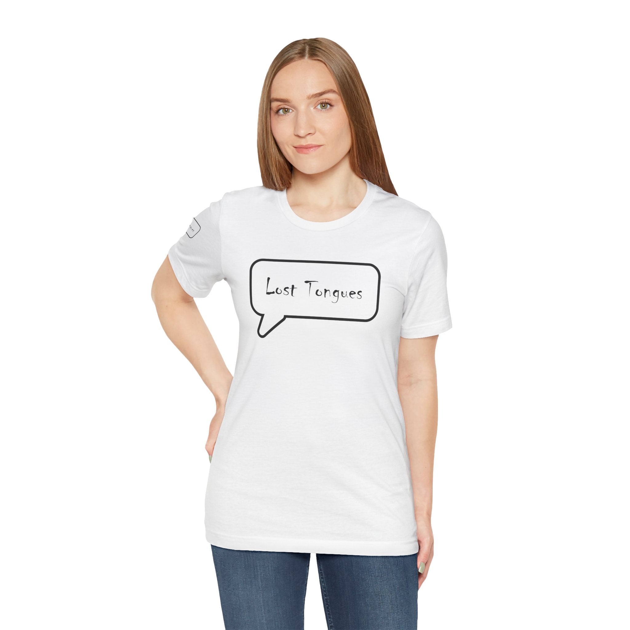 Lost Tongues Unisex Jersey Short Sleeve Tee
