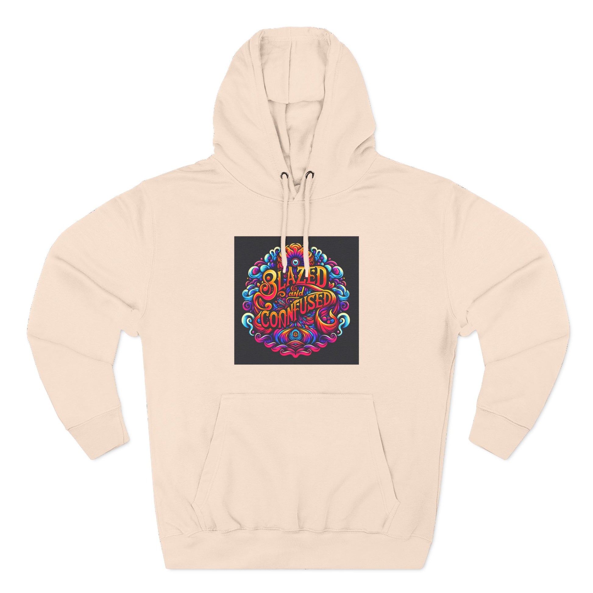 Blazed and Confused Three-Panel Fleece Hoodie