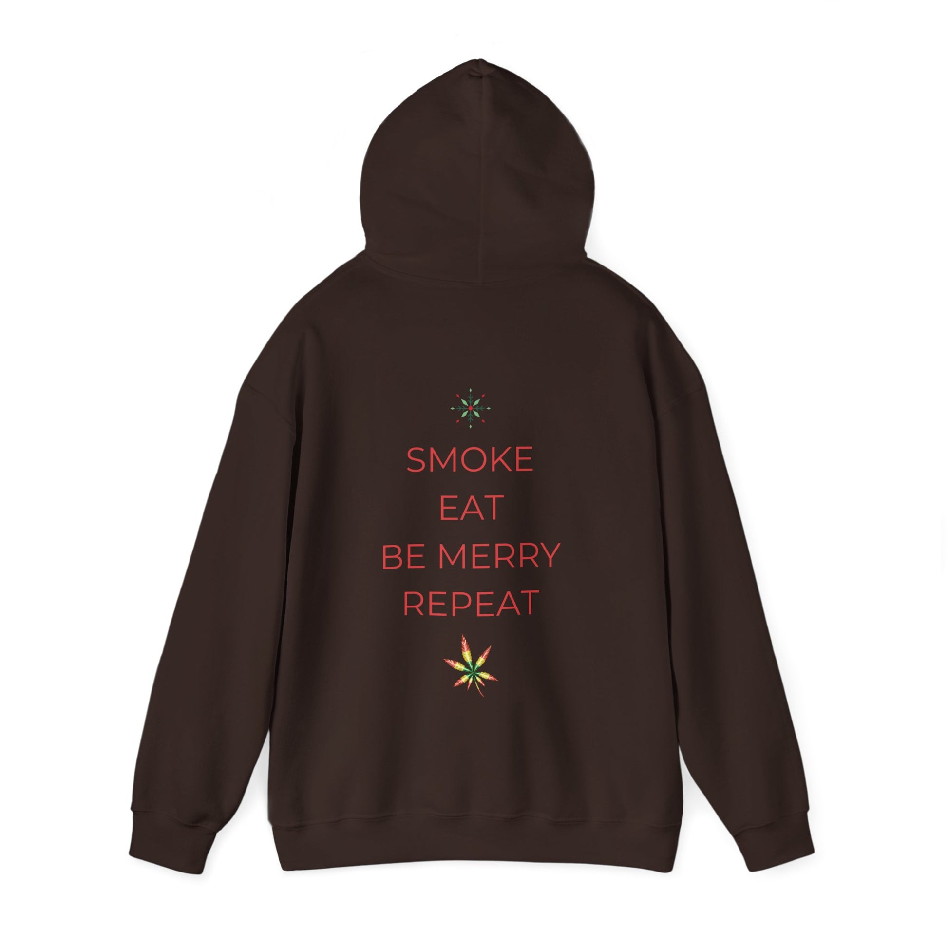 Eat Repeat Holiday Unisex Heavy Blend Hooded Sweatshirt